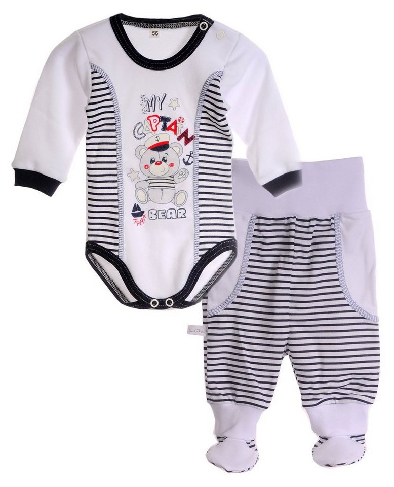 La Bortini Body & Hose Body und Hose Baby Anzug 2tlg. Set 46 50 56 62 68