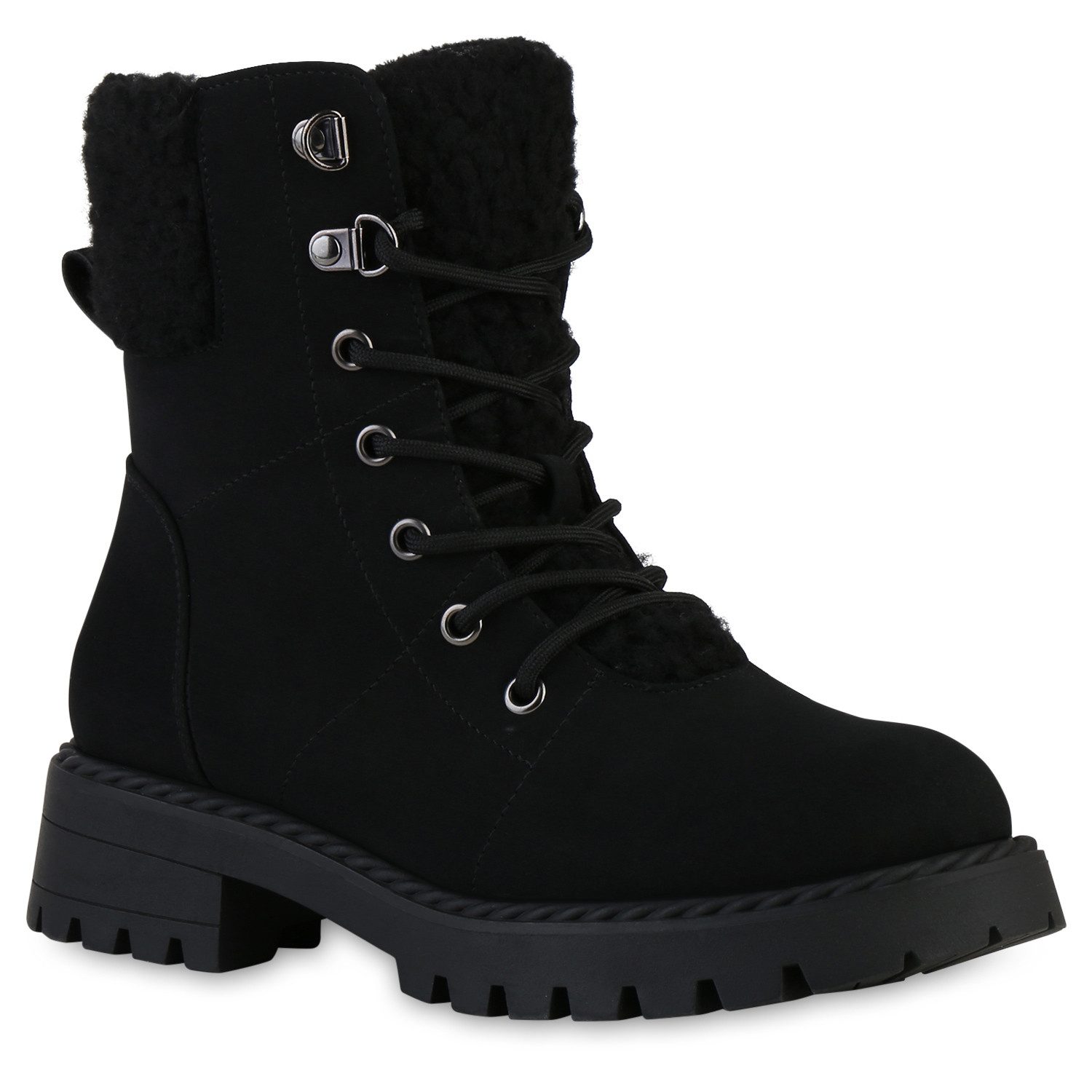 VAN HILL 841345 Schnürstiefelette Damen Gefütterte Schnürstiefeletten Beque günstig online kaufen