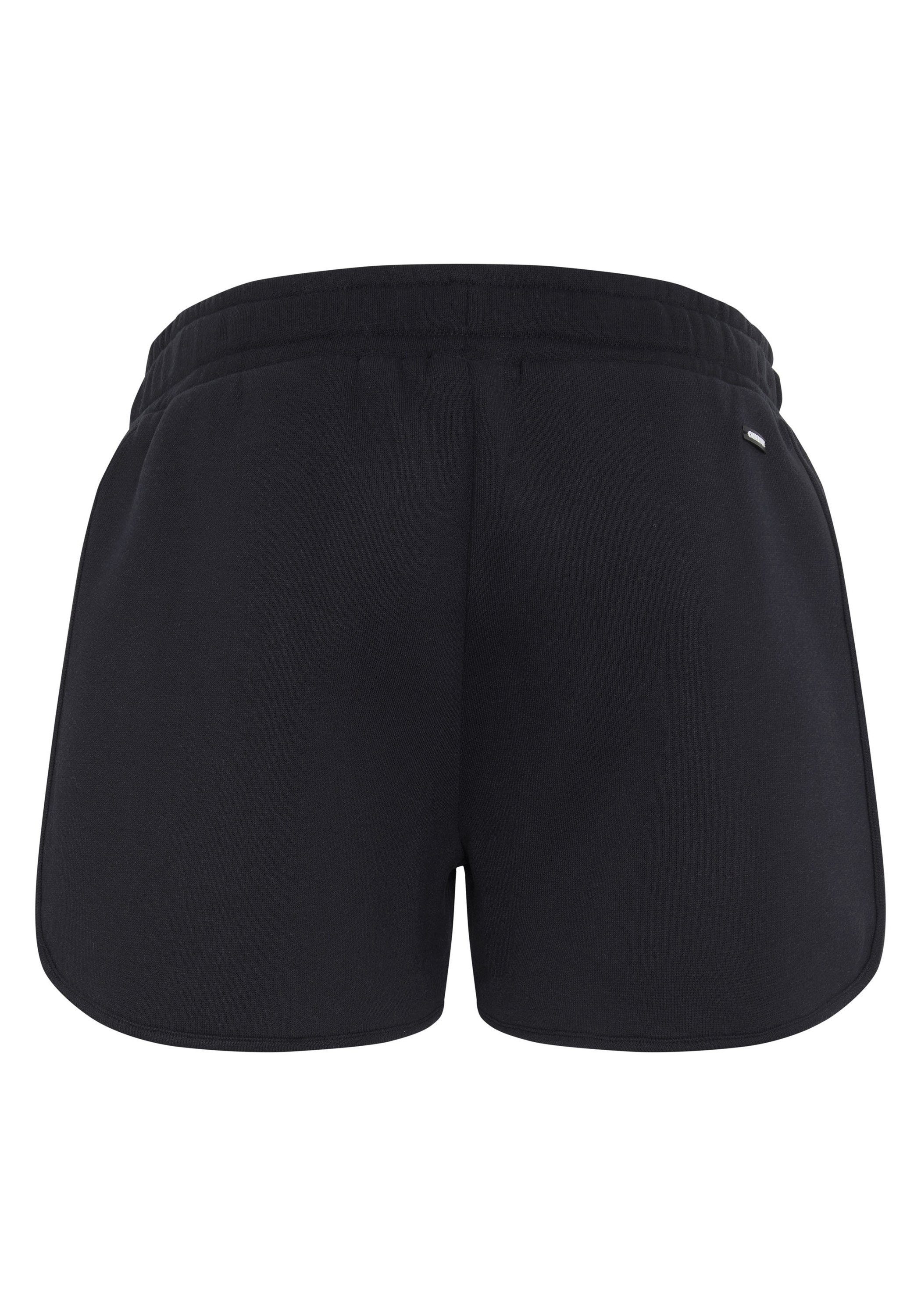 Deep Chiemsee breitem mit Sweat-Shorts Sweatshorts Bund 1 Black