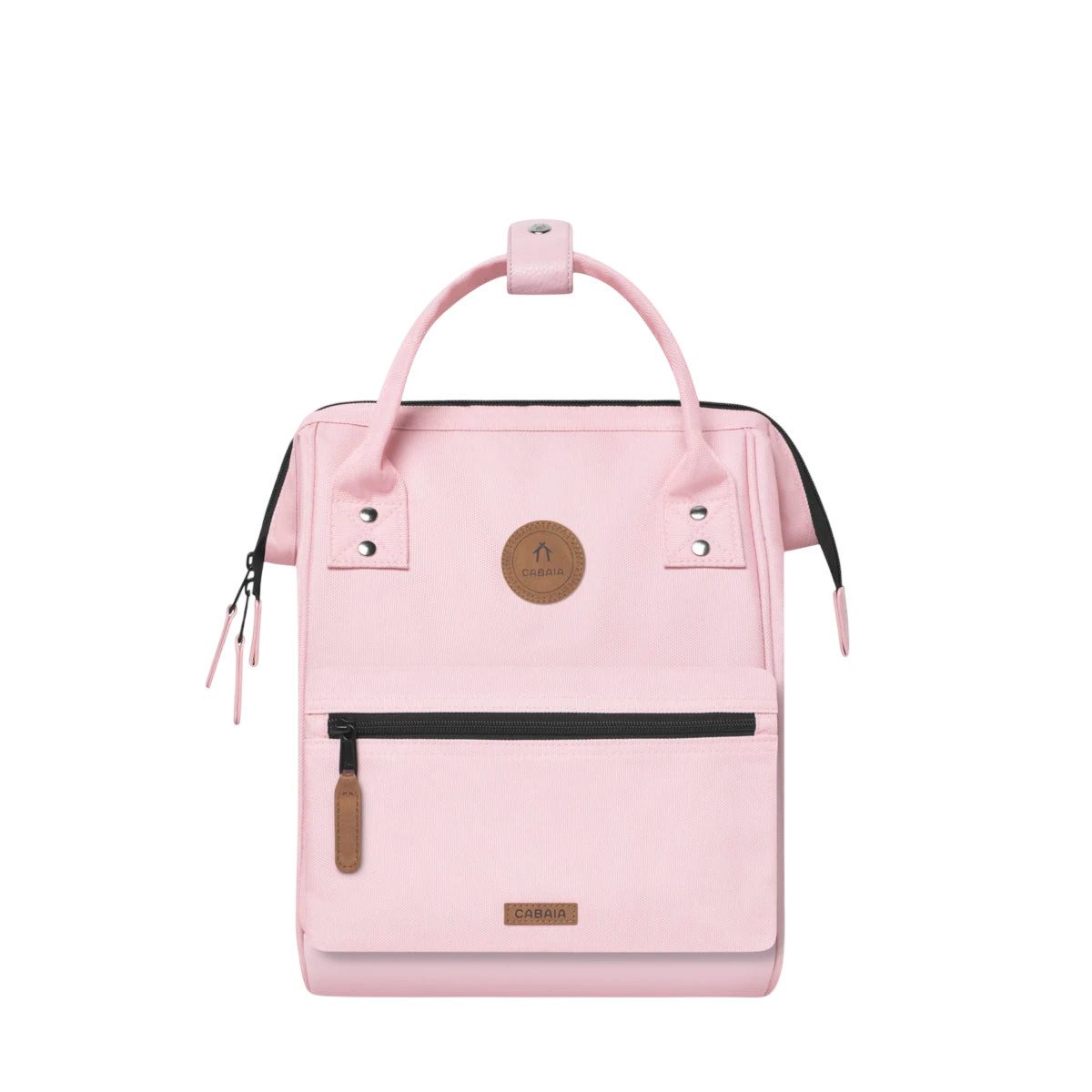 CABAIA Rucksack Ouidah (Set, 3-tlg., inkl. 2 auswechselbaren Vordertaschen), Tagesrucksack mit austauschbaren Vordertaschen