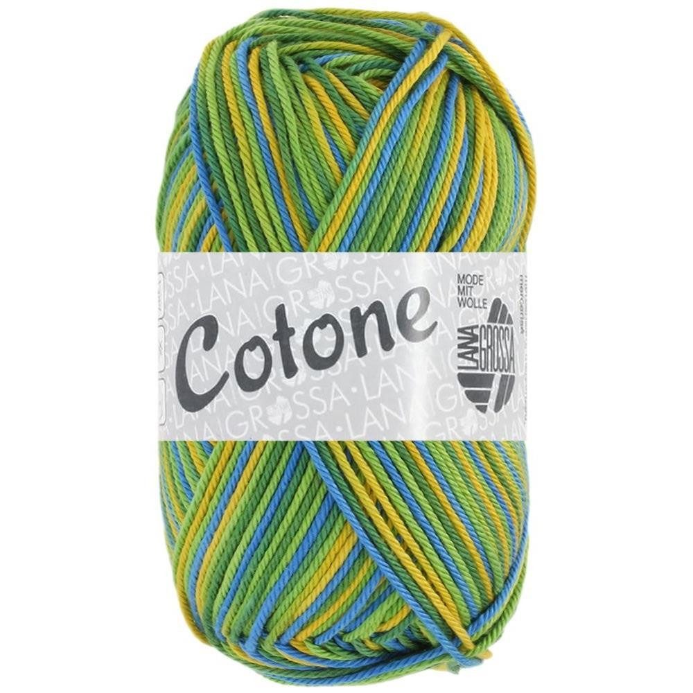 LANA GROSSA Cotone Print Häkelwolle, 125 m