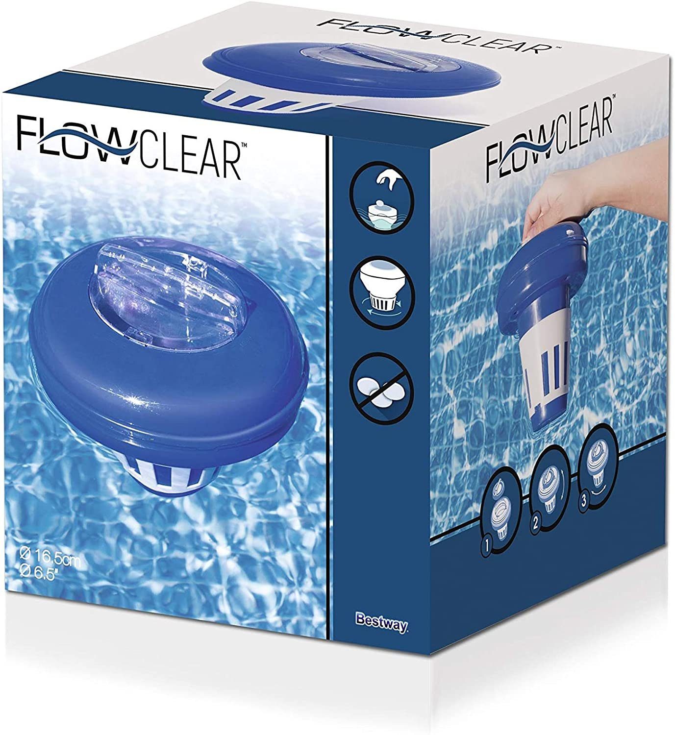 BESTWAY Pool »Flowclear Dosier-/Chemikalienschwimmer, 16,5 cm« (Single),  Schwimmer Dosierschwimmer online kaufen | OTTO