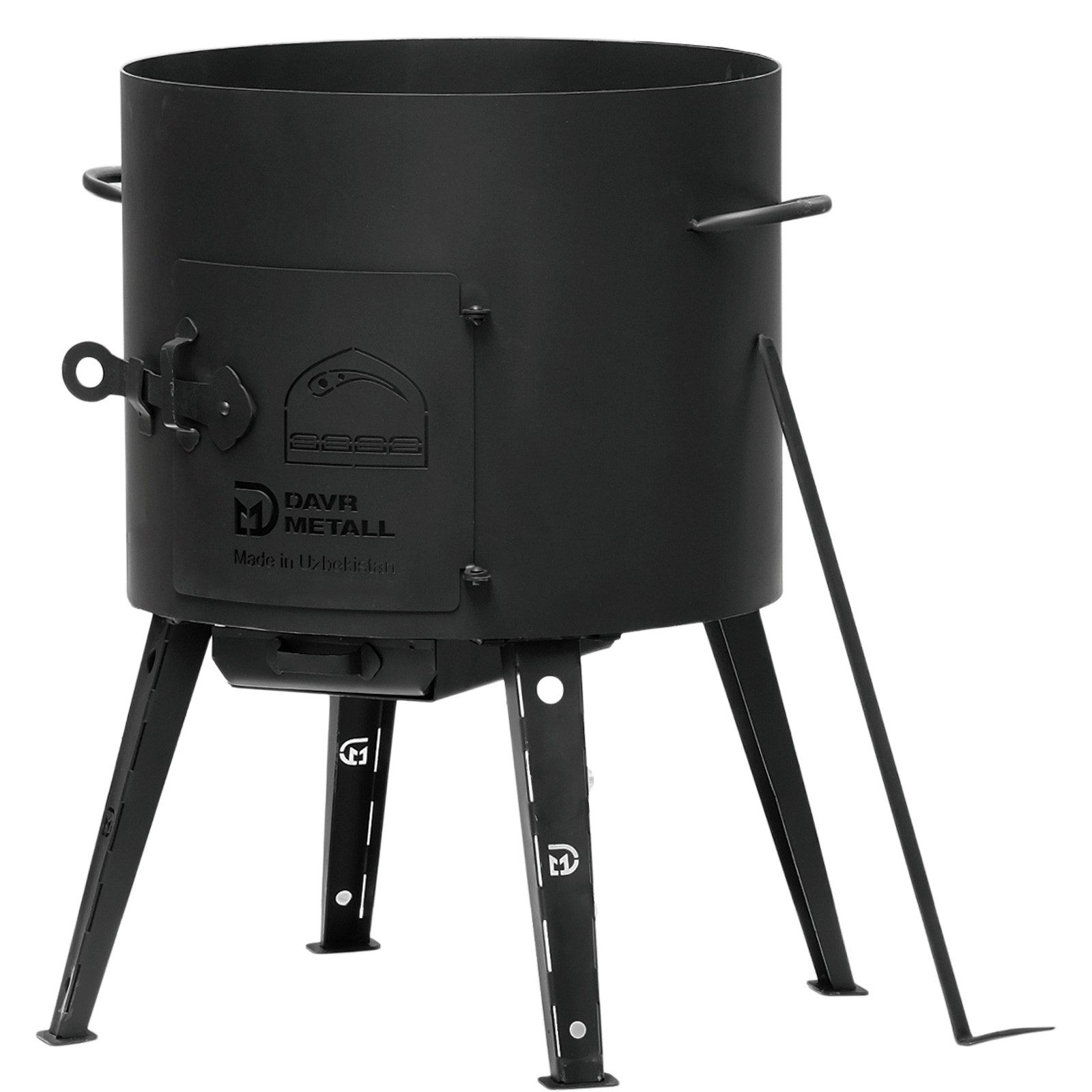 BIG-PAN Feuerstelle Ø44 cm Uchag für 16L Kessel 2mm Stahl Feuerofen