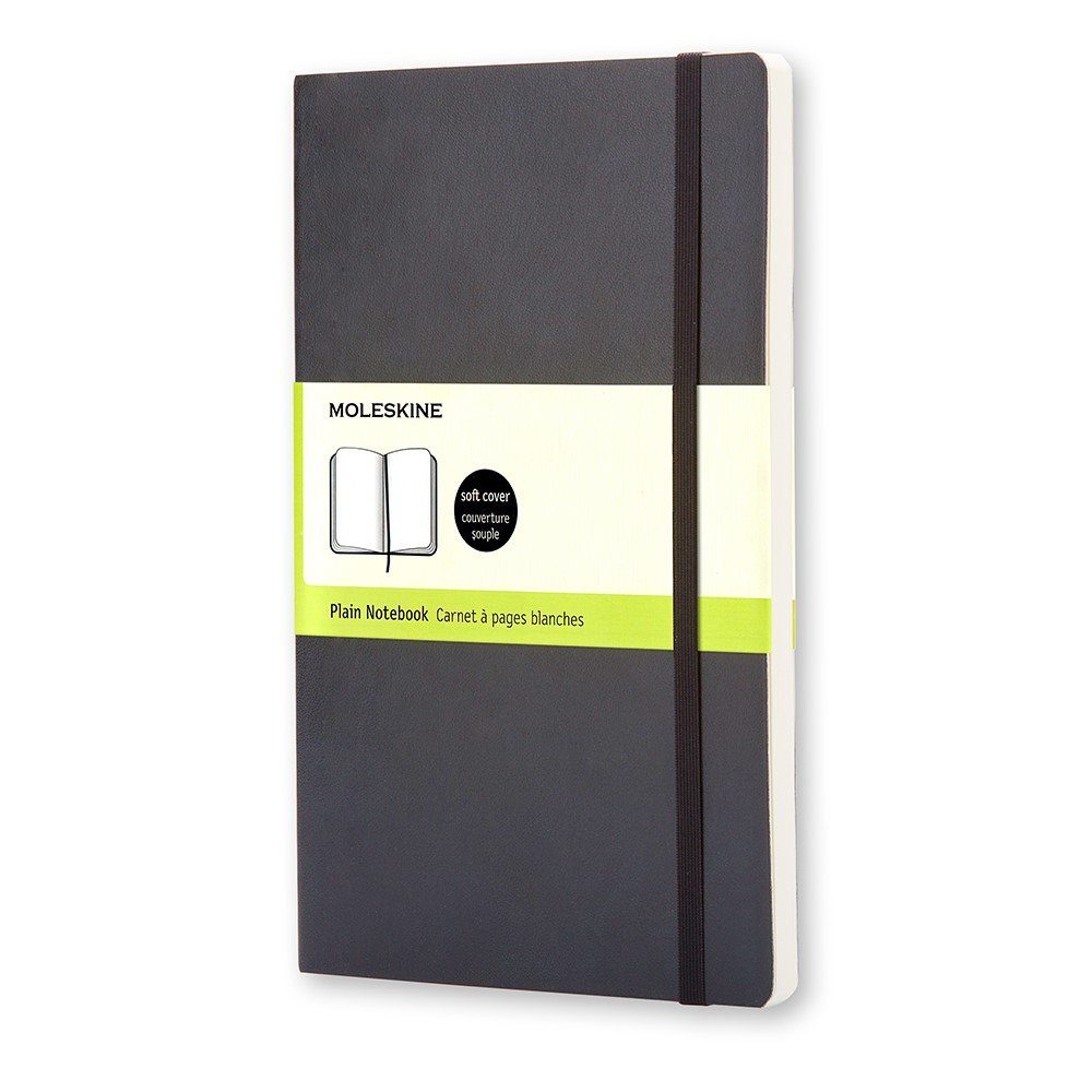 MOLESKINE Notizbuch Softcover schwarz Large