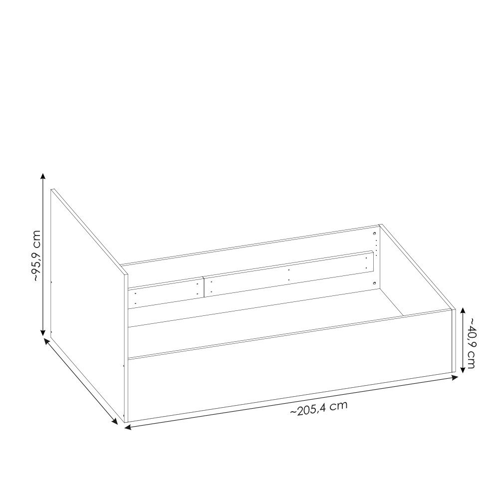 Lomadox Bett FIER-129, Kaschmir, Liegefläche 120x200 günstig online kaufen