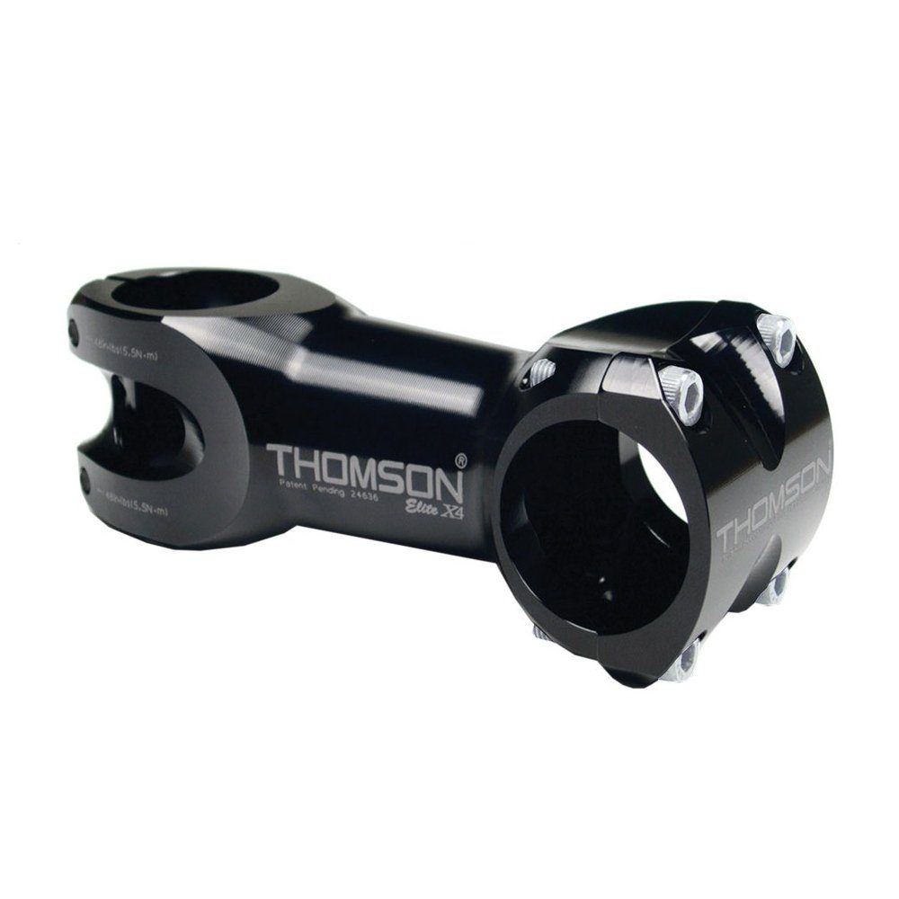 Thomson Рульvorbau 1-1/8" A-Head Vorbau "Elite X4", Длина: 60 mm / 0°, Руль: 31,8 mm
