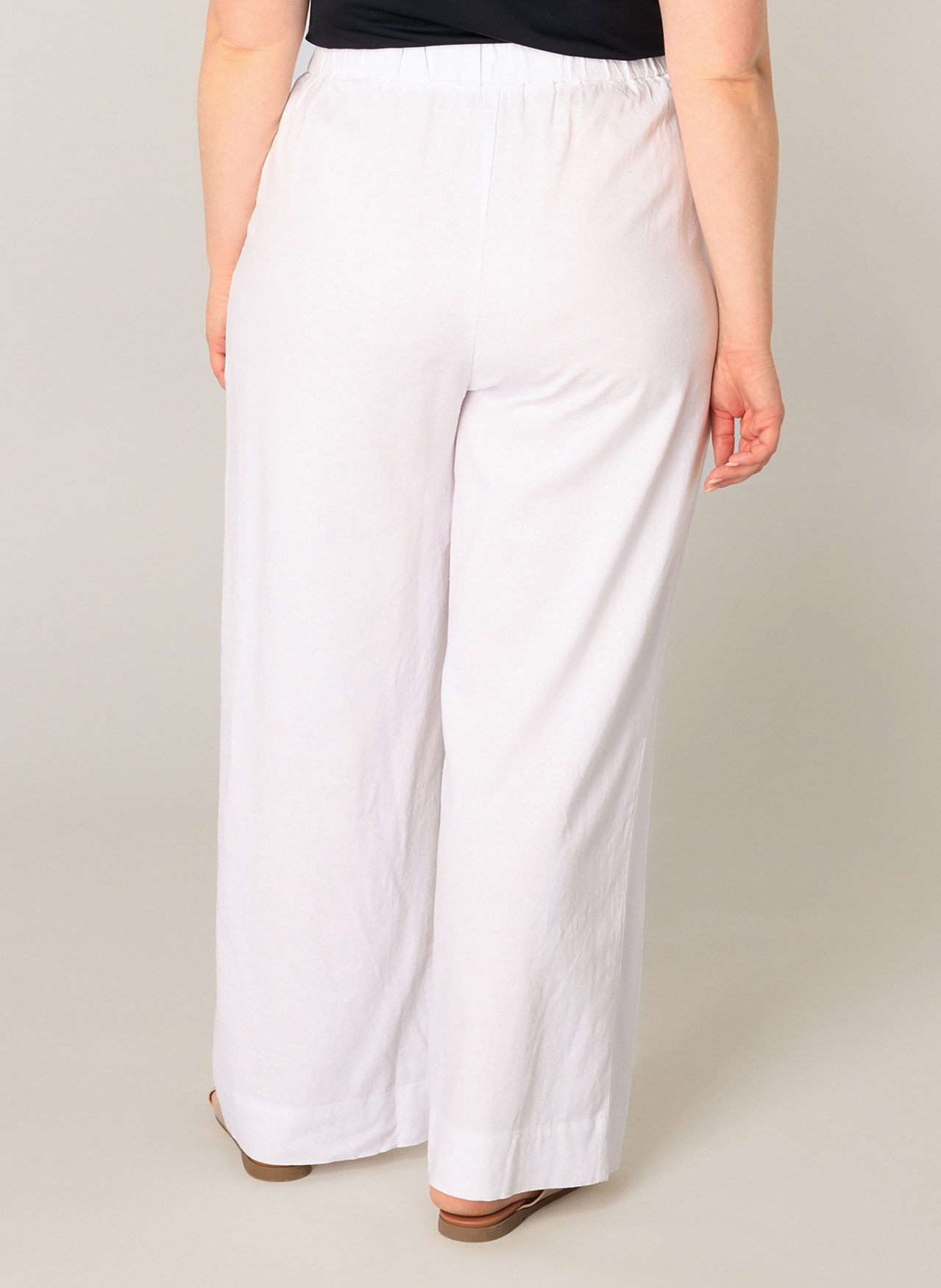 Base Level Curvy Leinenhose Yula Sommerhose, Leinen-Viskose-Mix, mit elasti günstig online kaufen