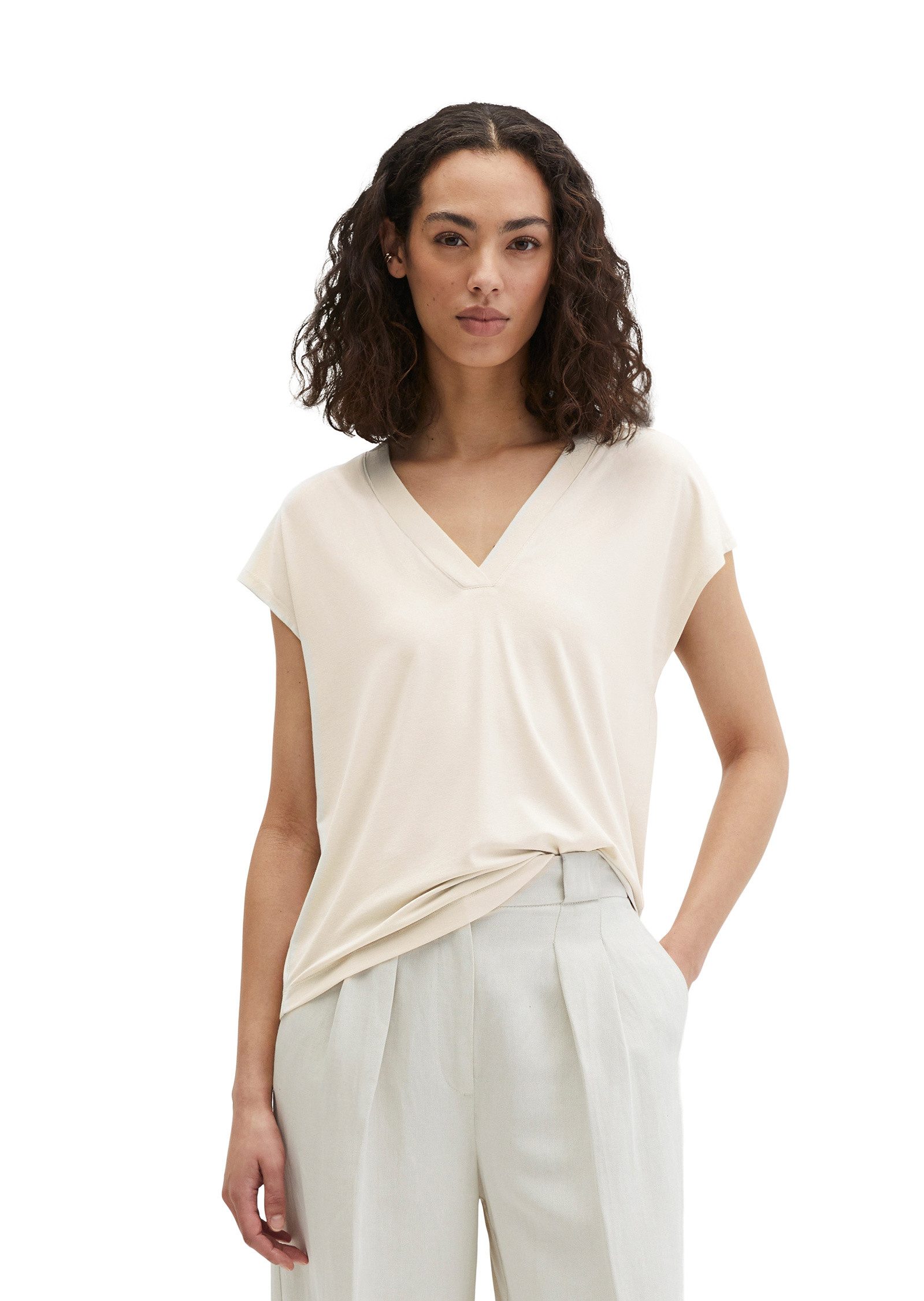 Marc O'Polo Blusenshirt aus LENZING™ ECOVERO™