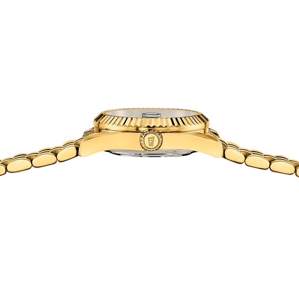 Festina Quarzuhr Classic Steel F20089_2, Armbanduhr, Damenuhr, Swiss Made, Edelstahlarmband, analog, Tag