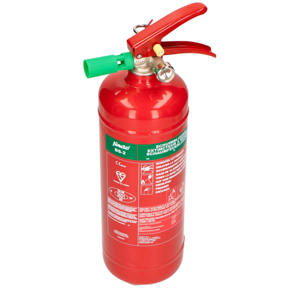 Alecto ABS-2 - Schaumlöscher 2l Детектор дыма