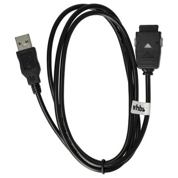 vhbw passend für Samsung Yepp YP-R1AB, YP-P3, YP-R1, YP-S3, YP-Q3, YP-S2, USB-Kabel