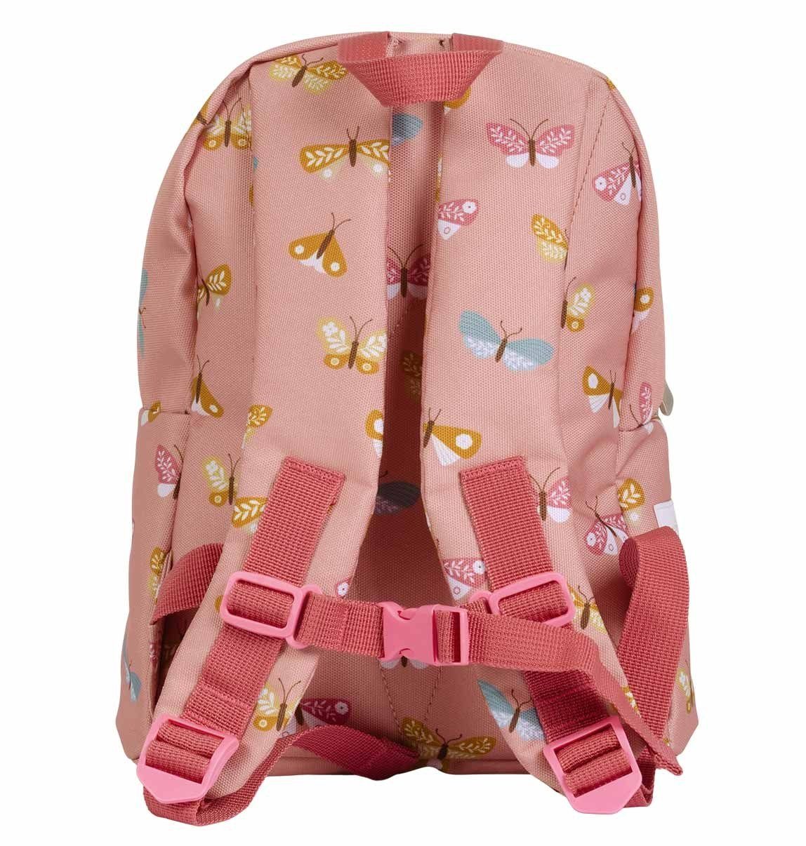 A Little Lovely Company Kinderrucksack Kindergartenrucksack Schmetterlinge 7l