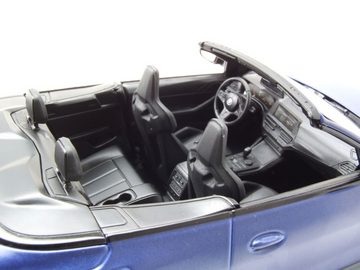 Minichamps Modellauto BMW M4 Cabrio 2021 matt blau metallic Modellauto 1:18 Minichamps, Maßstab 1:18