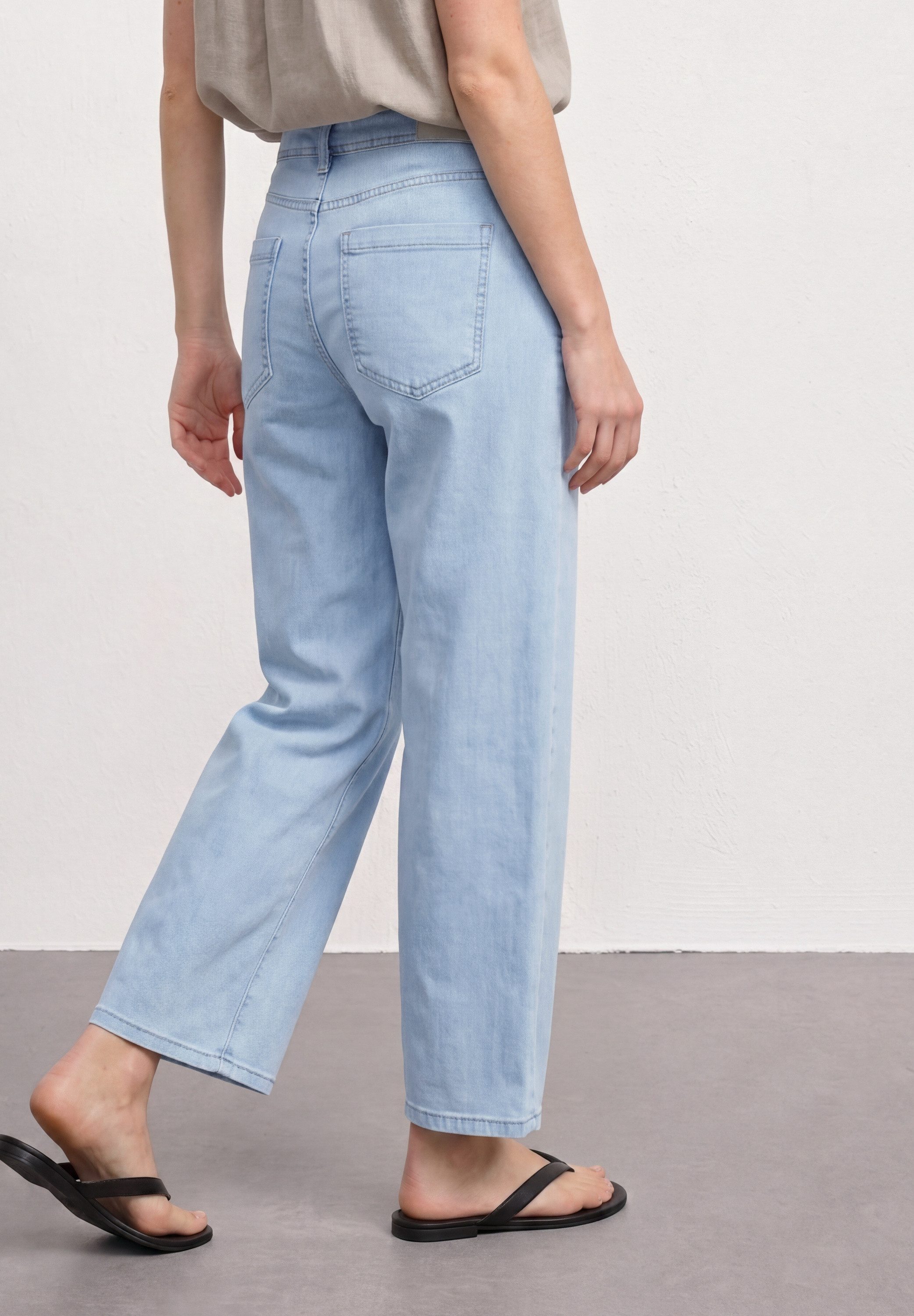 STREET ONE Regular-fit-Jeans Middle Waist