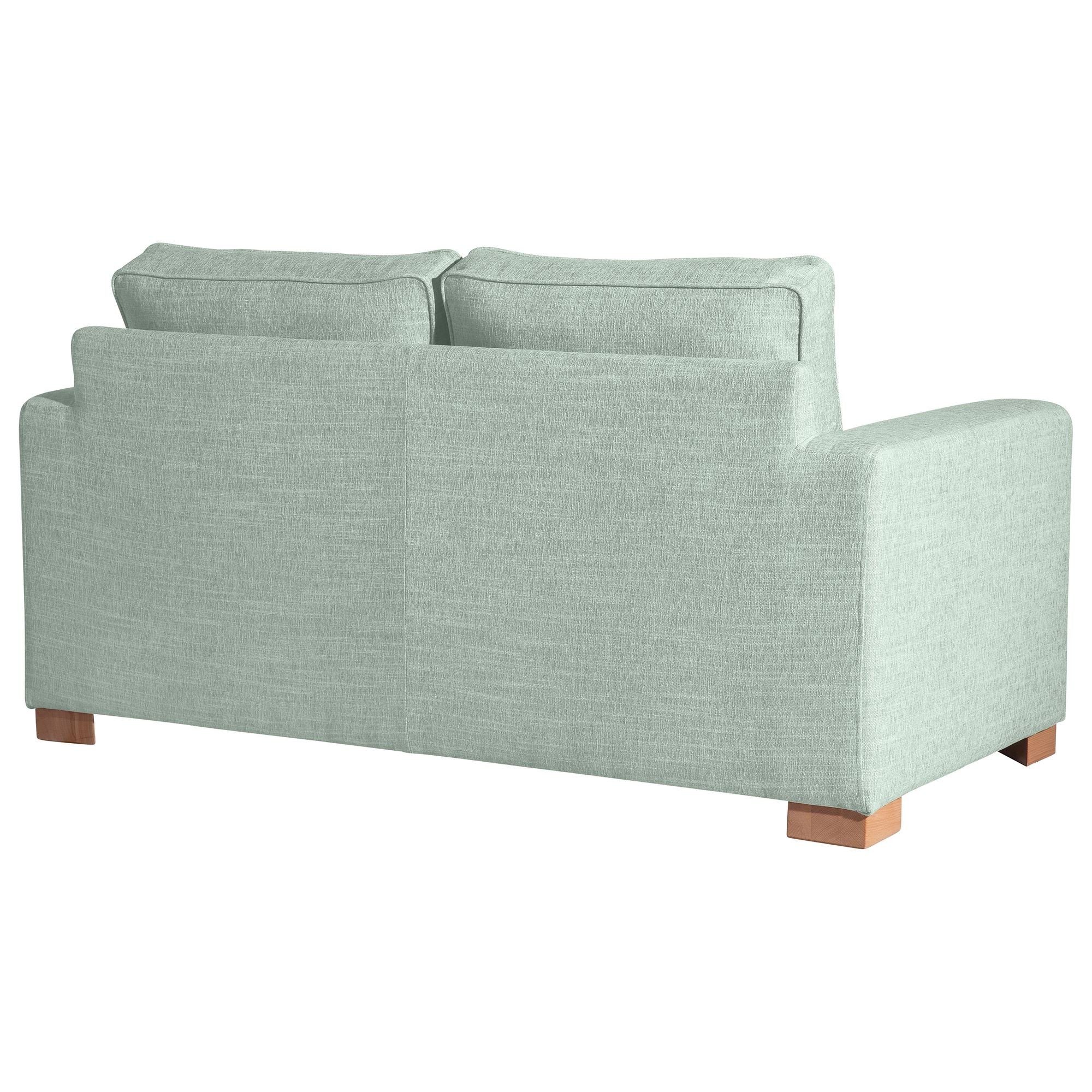 Kasia Sofa inkl. hochwertig Buche Kessel Sitz Chenille Versand Sofa aufm Teile, 1 natur, Kostenlosem 2-Sitzer verarbeitet,bequemer Sparpreis Bezug 58