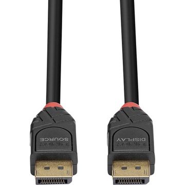 Lindy DisplayPort-Kabel HDMI-Kabel, Ultra HD (8K), vergoldete Steckkontakte
