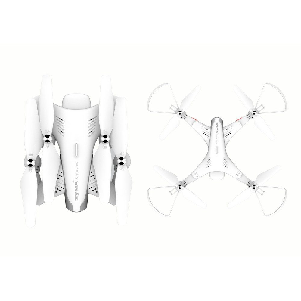 LEAN TOYS Kameradrohne Quadrocopter Flugmodell Drohne (720p, Spar-Set, 19 x 19 x 5 cm faltbar, faltbar, 720p-Kamera, App-Steuerung, 2,4 GHz)