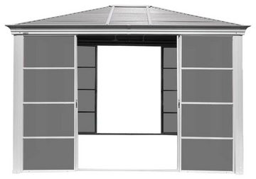 Sojag Pavillon Striano, mit 4 Seitenteilen, (Set), BxT: 427x362 cm