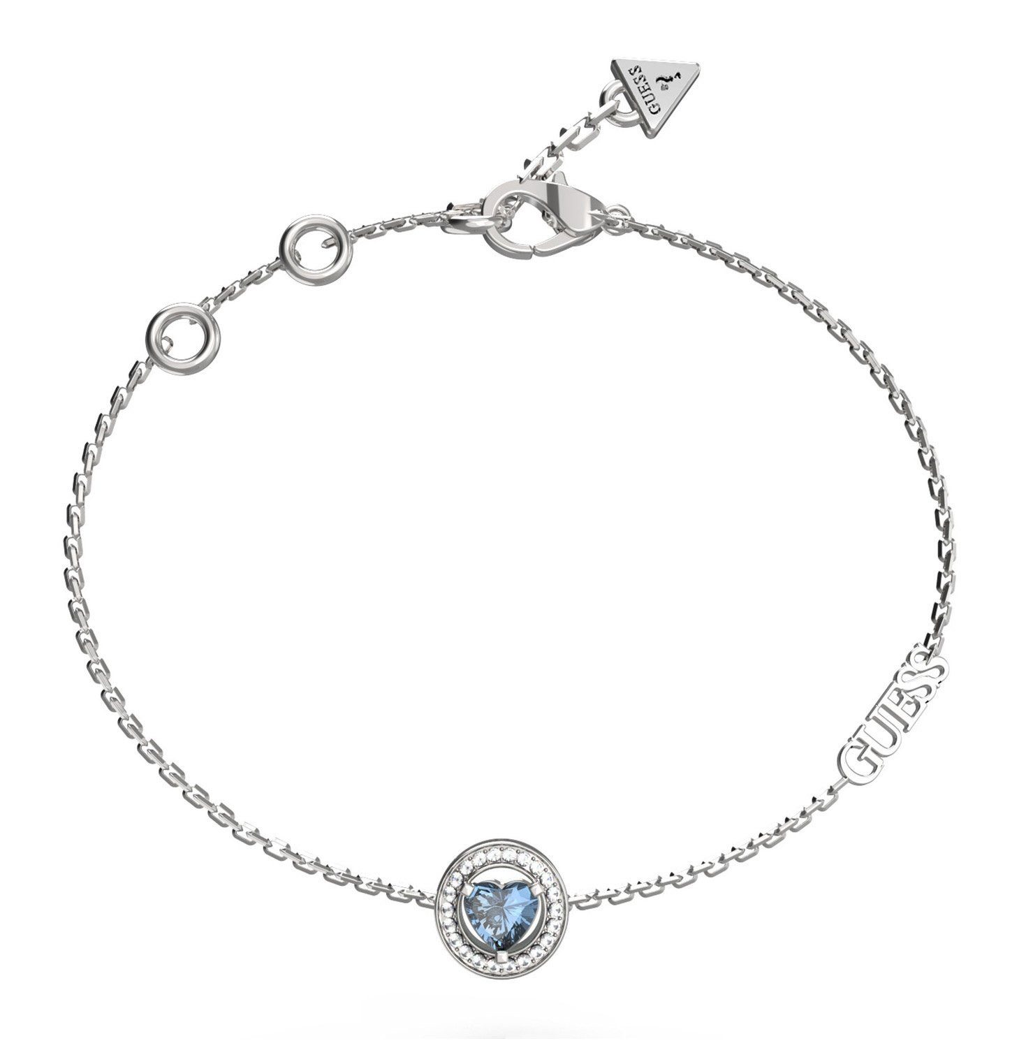 Guess Gliederarmband Solitaire Heart Crystal günstig online kaufen