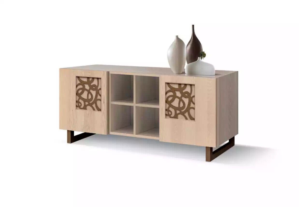 JVmoebel Sideboard Sideboard Luxus neu schaukelnd beige Modern Wohnzimmer, Made in Italy