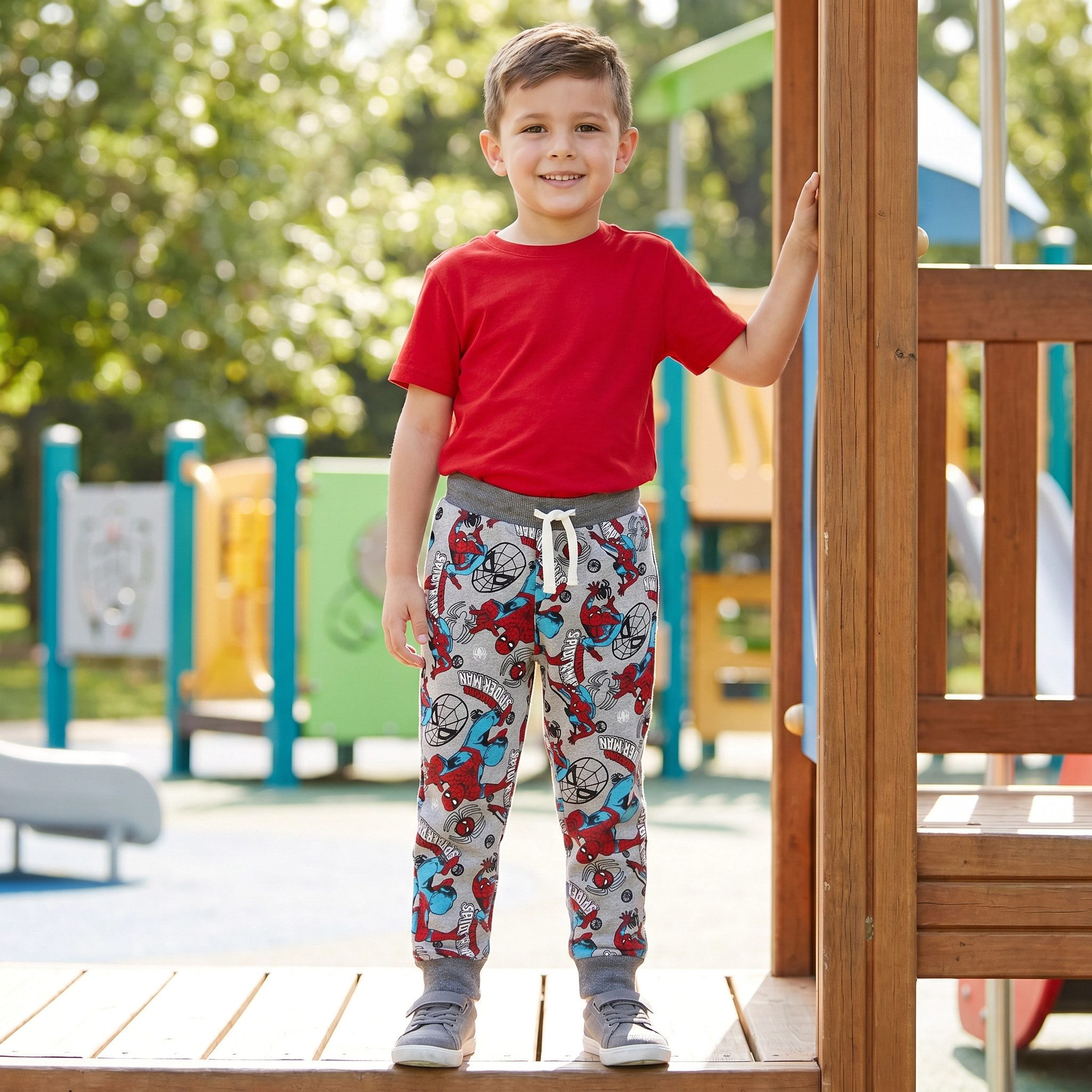 MARVEL Jogginghose Marvel Spiderman Jungen Kinder Sporthose Jogginghose Gr. 104 bis 122