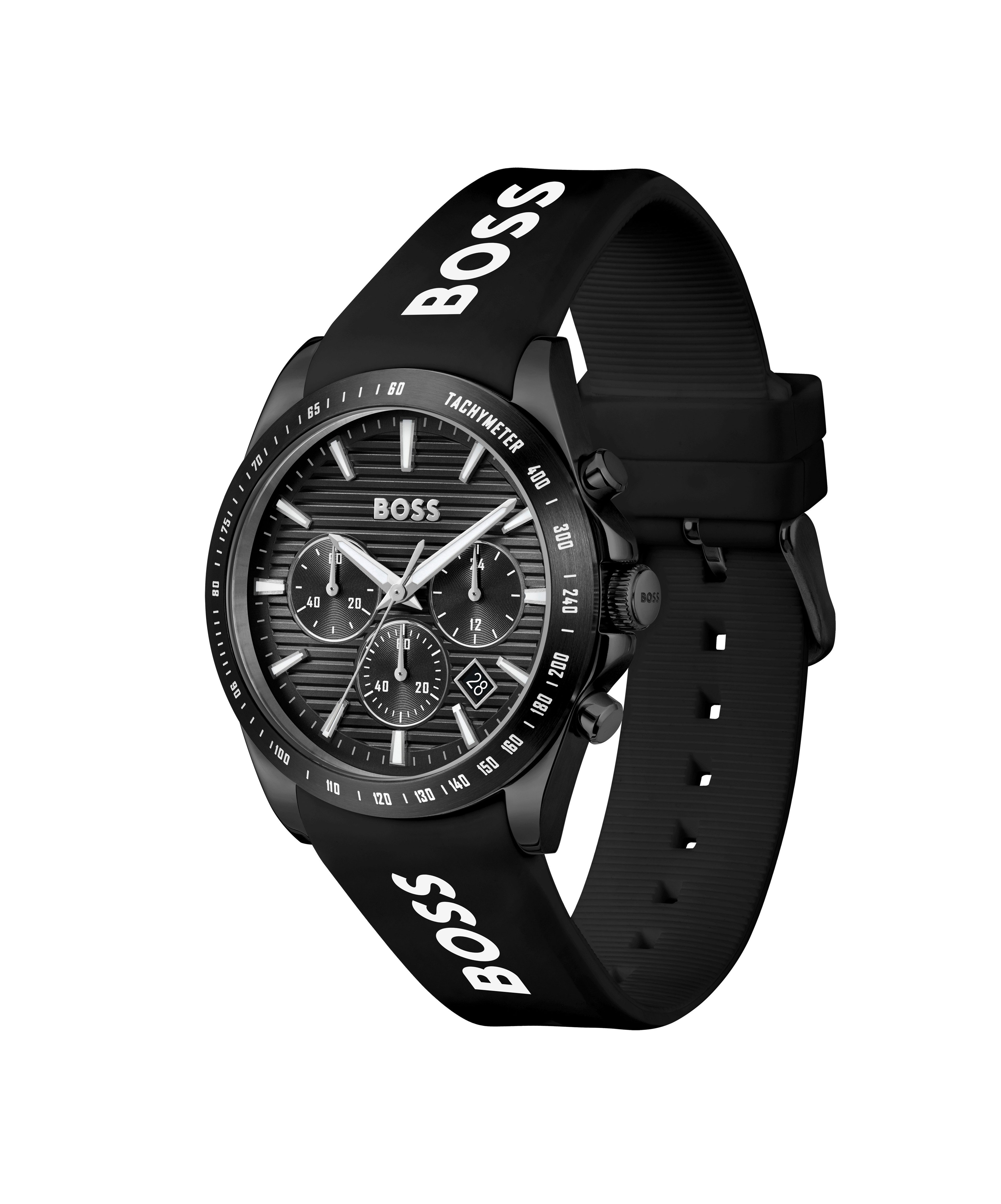 BOSS Chronograph STRIKE CHRONO 1514289, Quarzuhr, Armbanduhr, Herrenuhr, Si günstig online kaufen