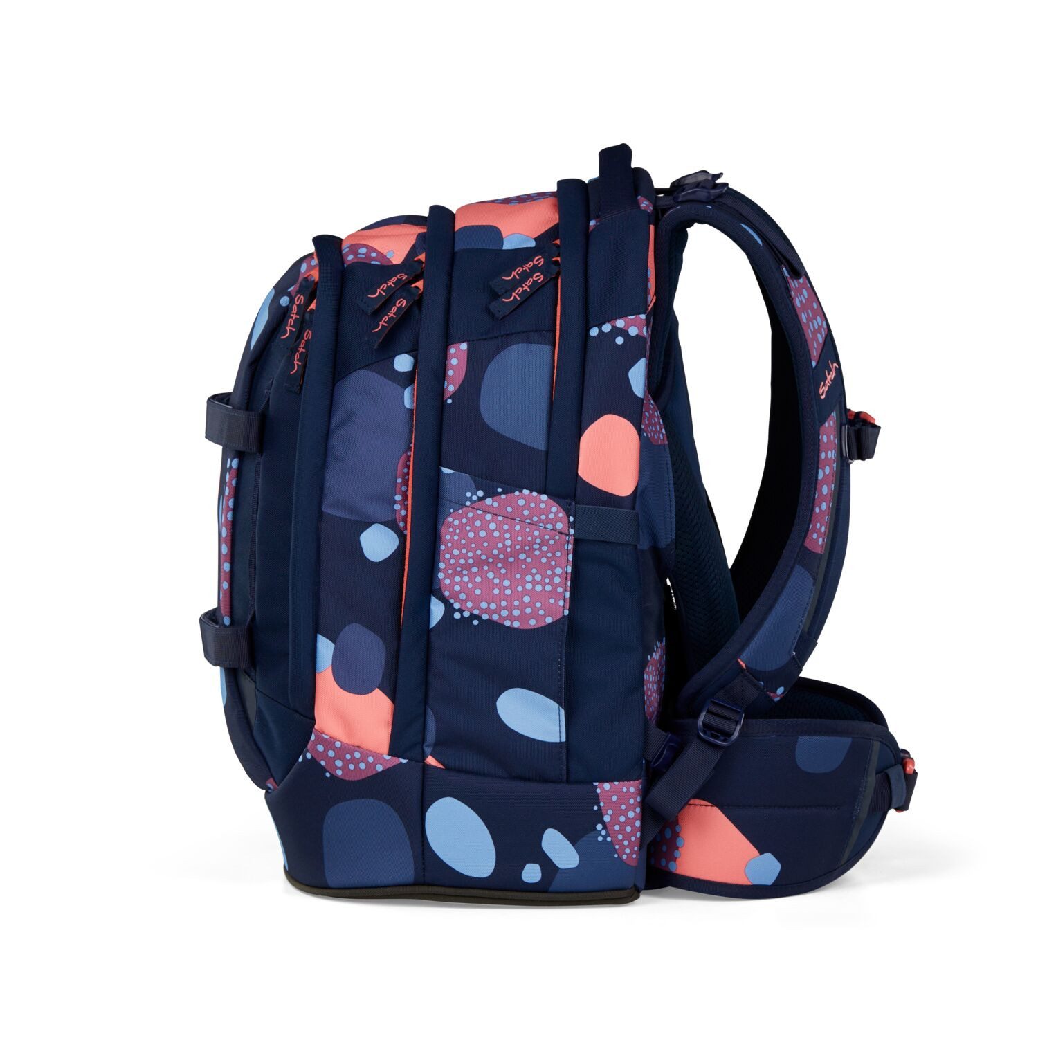 Satch Schulranzen Schulrucksack PACK Coral Reef (1 Stück), ergonomisch, Your-Size-System: auf Körpergröße anpassbar – Bild 5 von 5