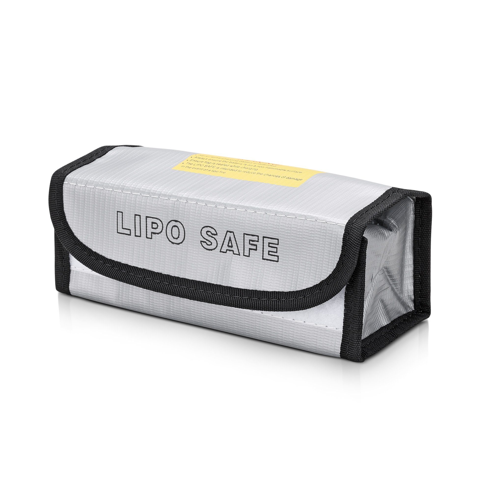 Batteriebox kwmobile Akku Tasche Beutel - 18,5 x 7,5 x 6 cm LiPo Bag Tragetasche -