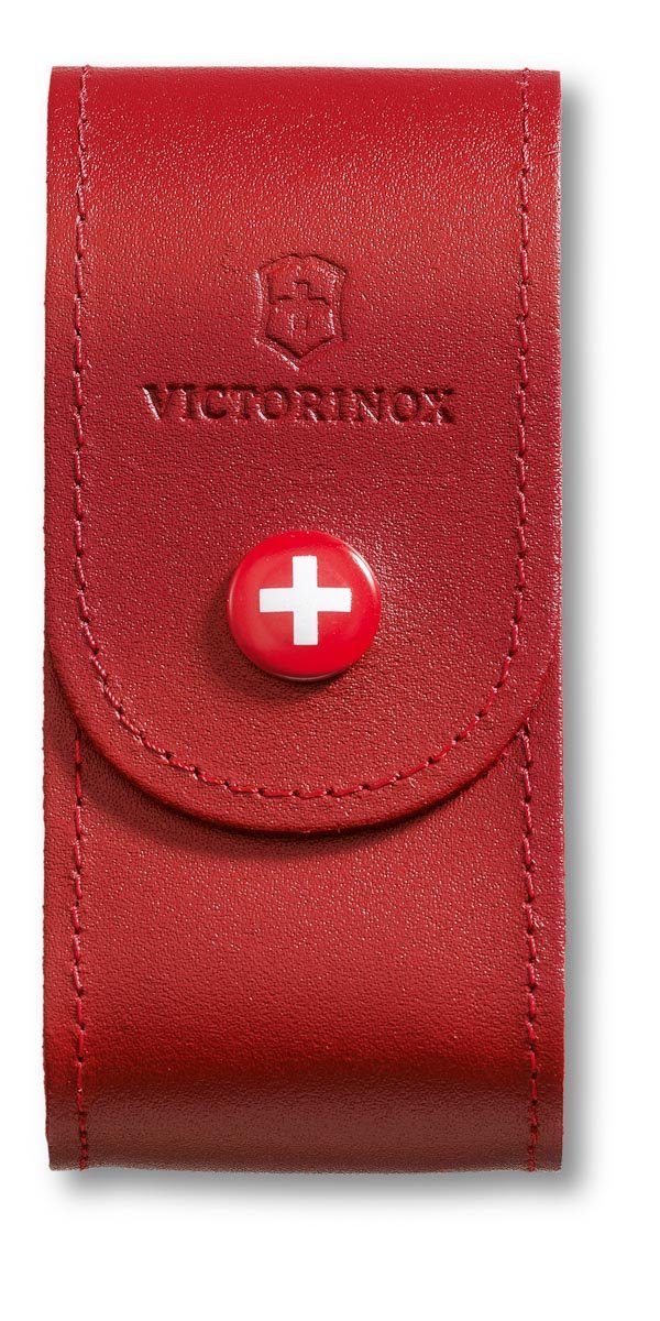 Victorinox Taschenmesser Gürteletui Leder, rot 4.0521.1