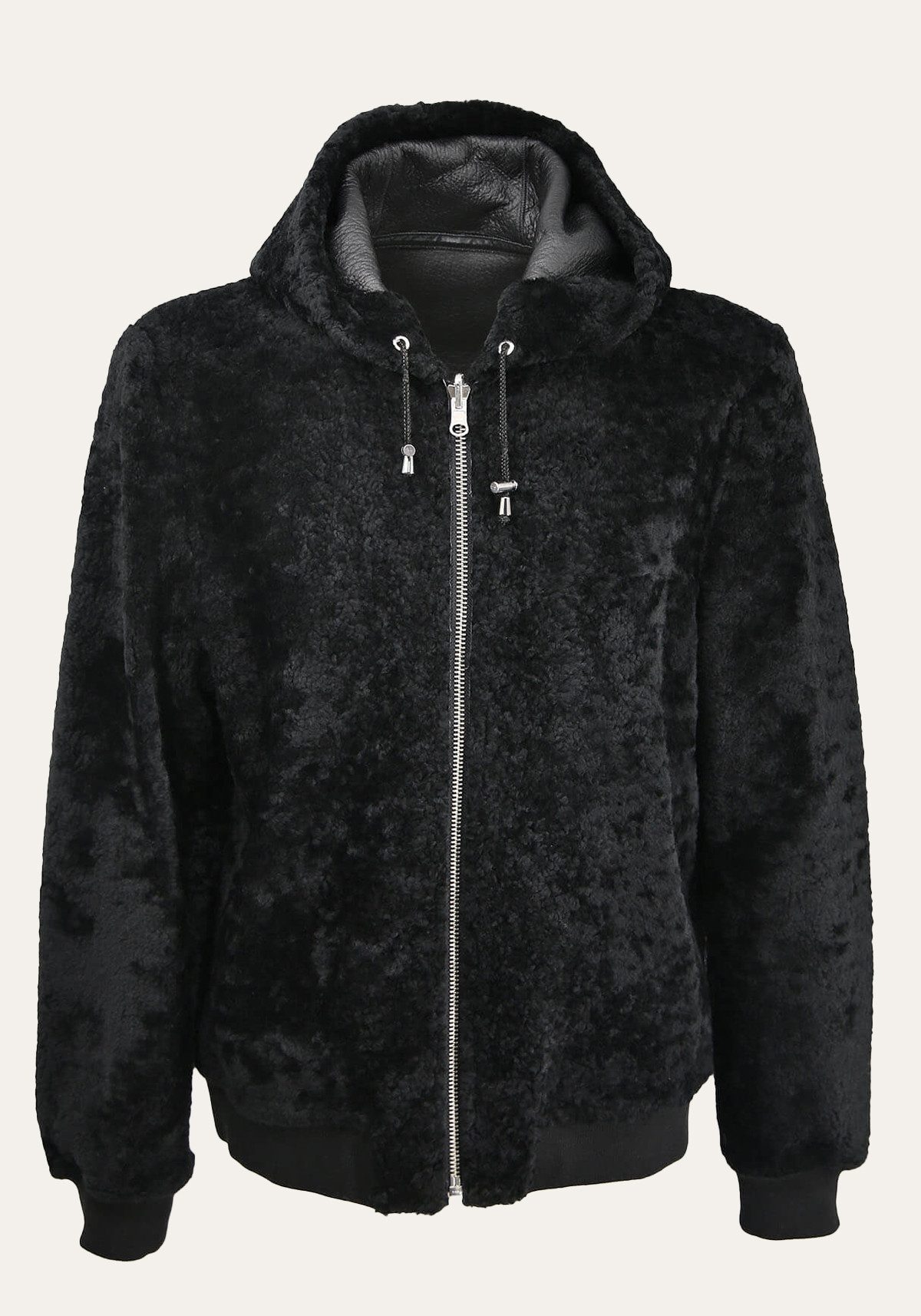 Hollert Winterjacke Lammfell Wendejacke Eric Schwarz günstig online kaufen