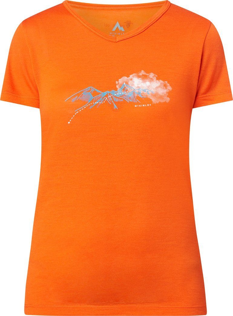 McKINLEY T-Shirt Da.-T-Shirt Hicks wms ORANGE DARK