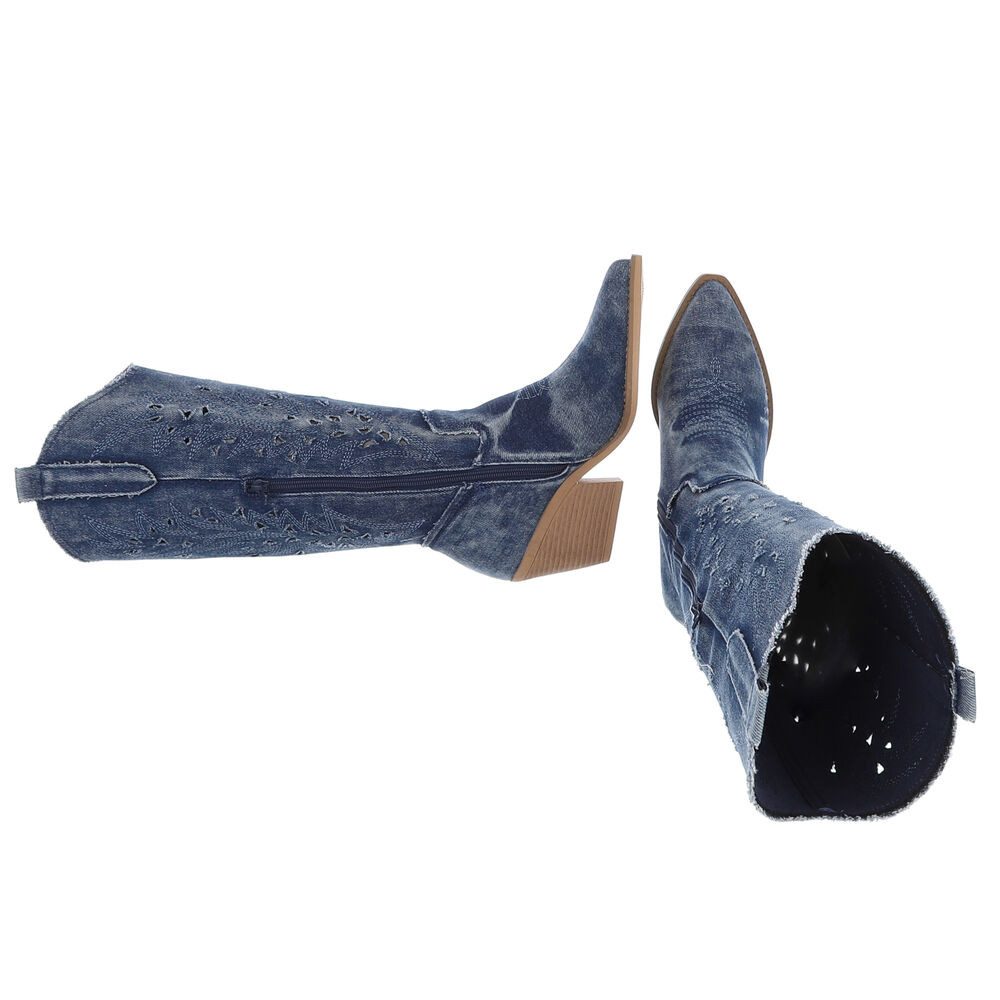 Ital-Design Damen Cowboyboots Western Sommerboots (88843826) günstig online kaufen