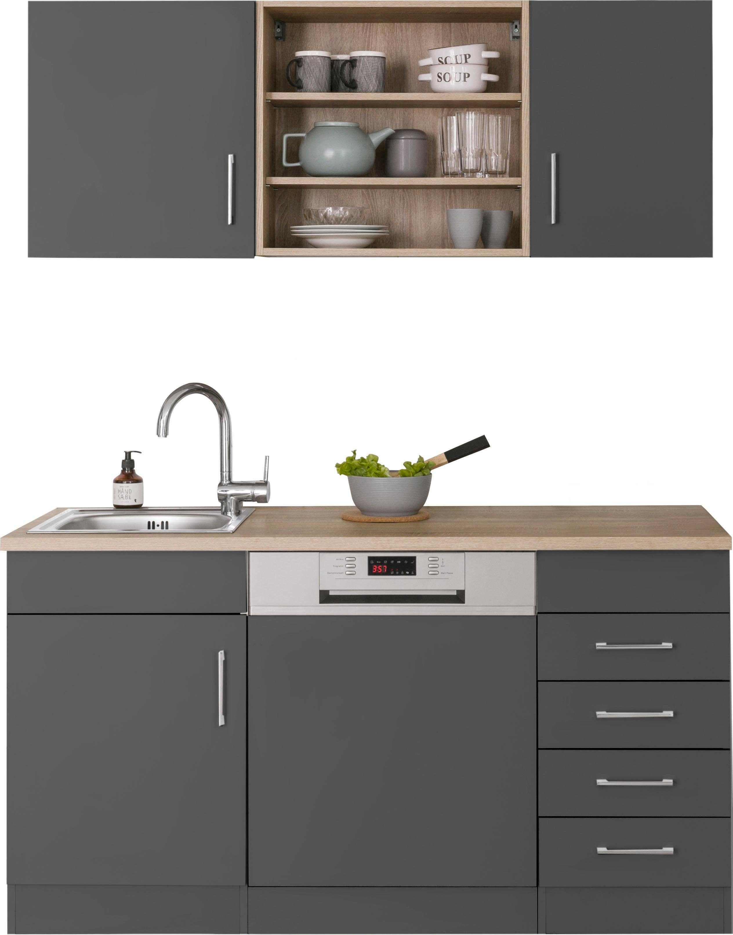 KOCHSTATION Pantryküche KS-Mali, Breite 150 cm, günstig online kaufen