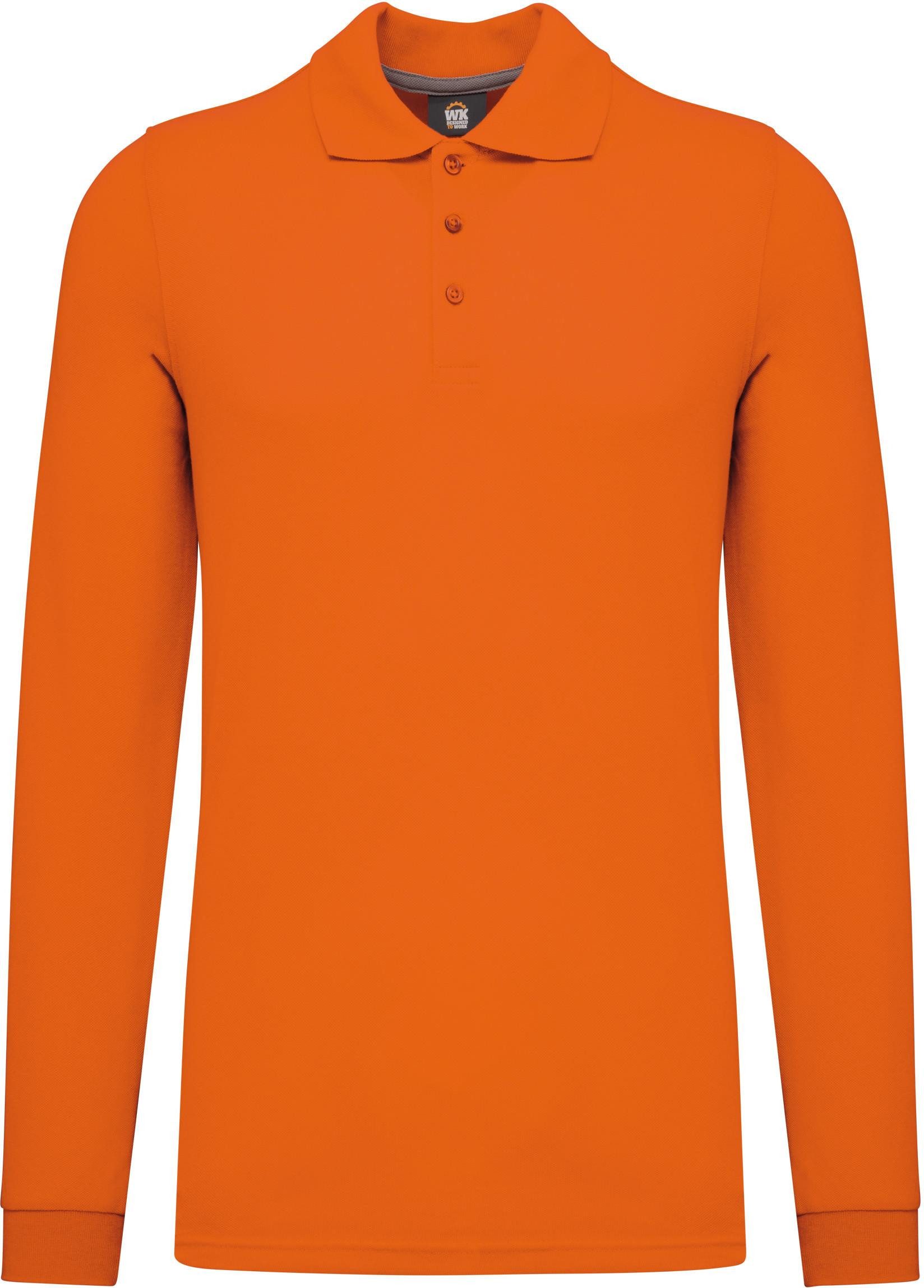 WK. Designed To Work Langarm-Poloshirt Polohemd günstig online kaufen
