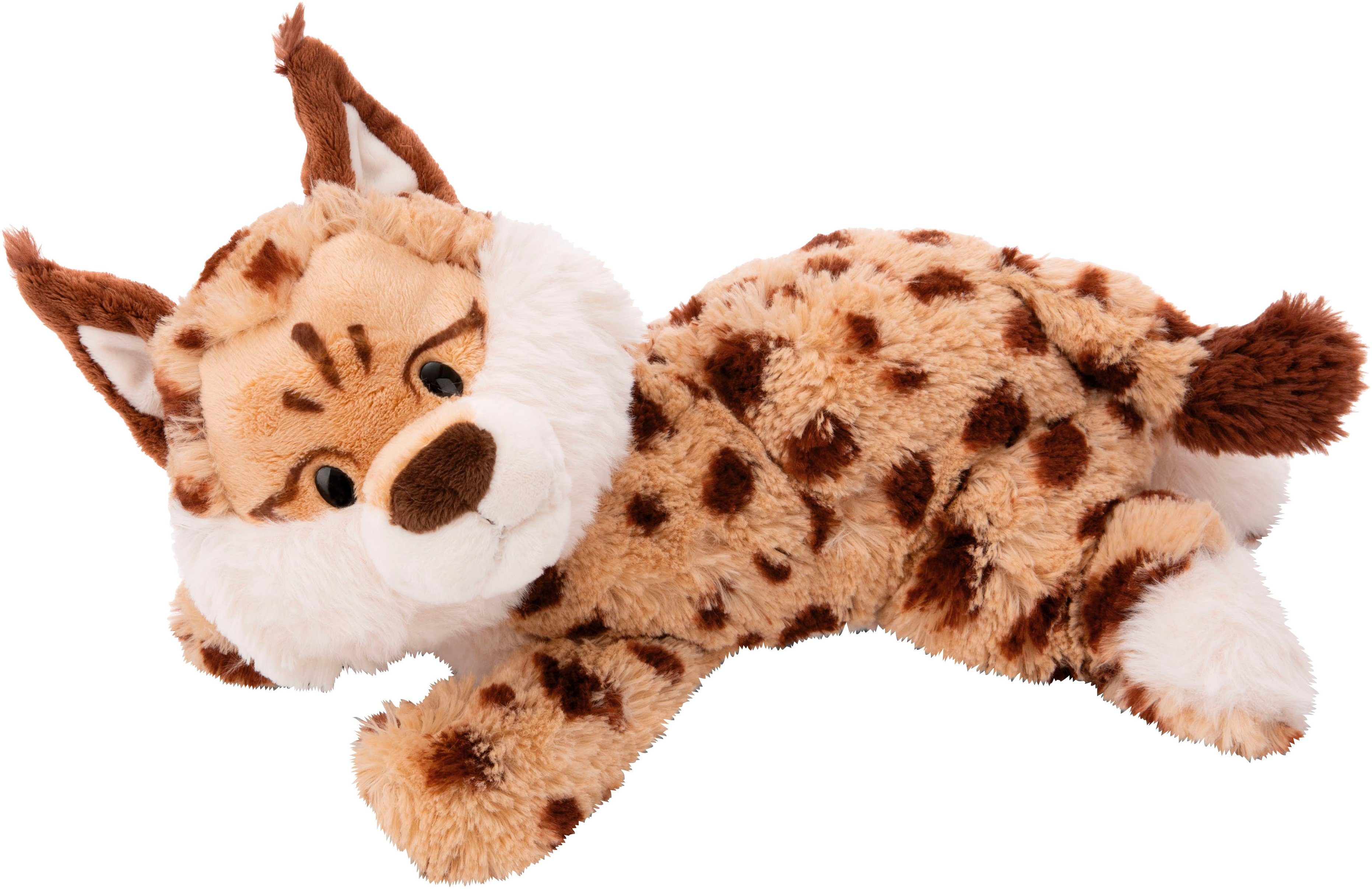 Nici Kuscheltier Wild Friends GREEN, Luchs Mutter & Kind, 40 cm & 20 cm liegend, enthält recyceltes Material