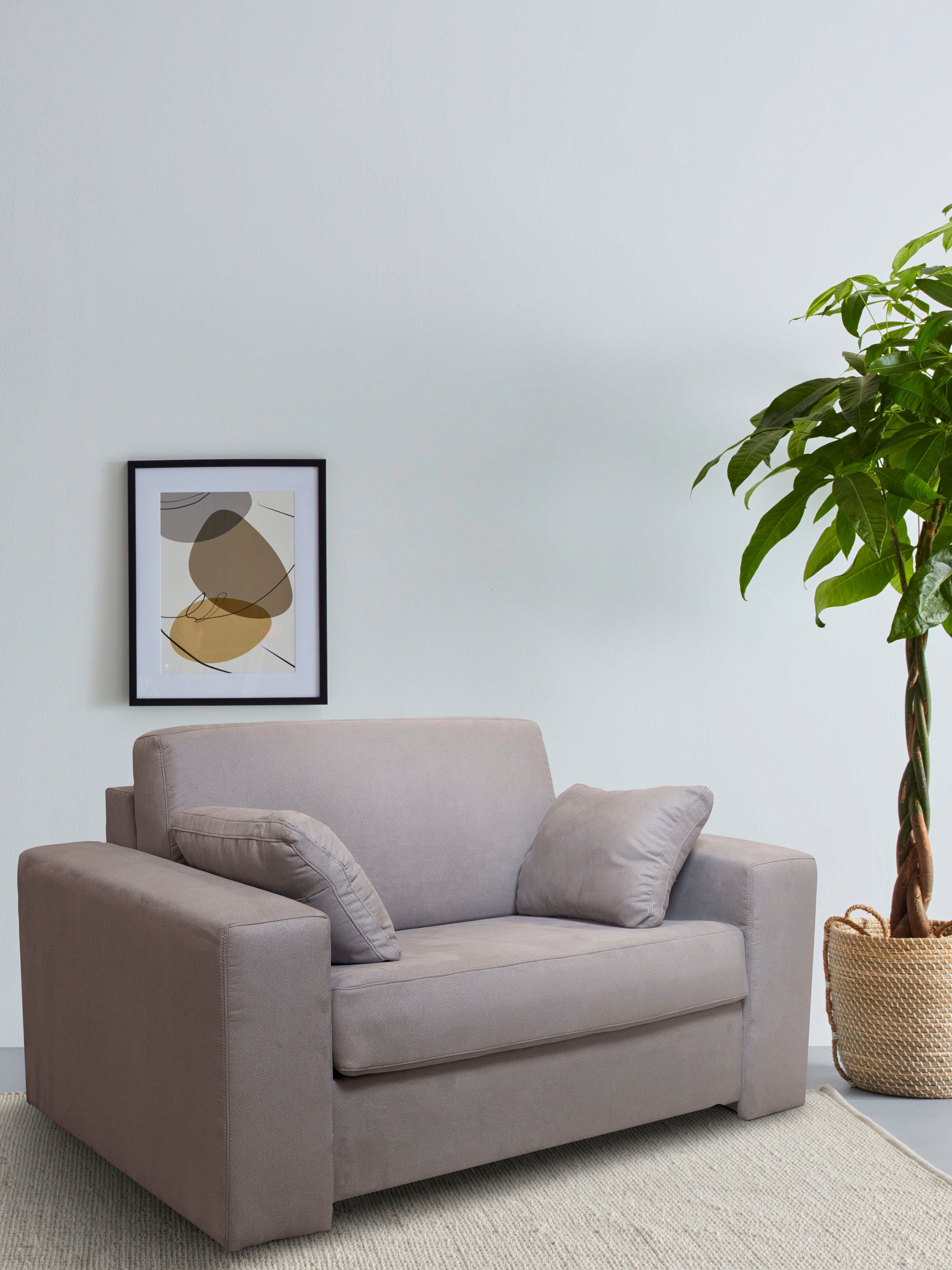 Home affaire Кресла Roma Matratzenhöhe 140cm, Dauerschlaffunktion, mit Unterfederung, Liegemaße ca 83x198 cm