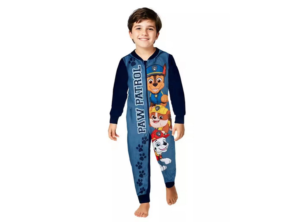 United Labels® Overall Paw Patrol - Chase, Rubble und Marshall - Overall mit Reißverschluss