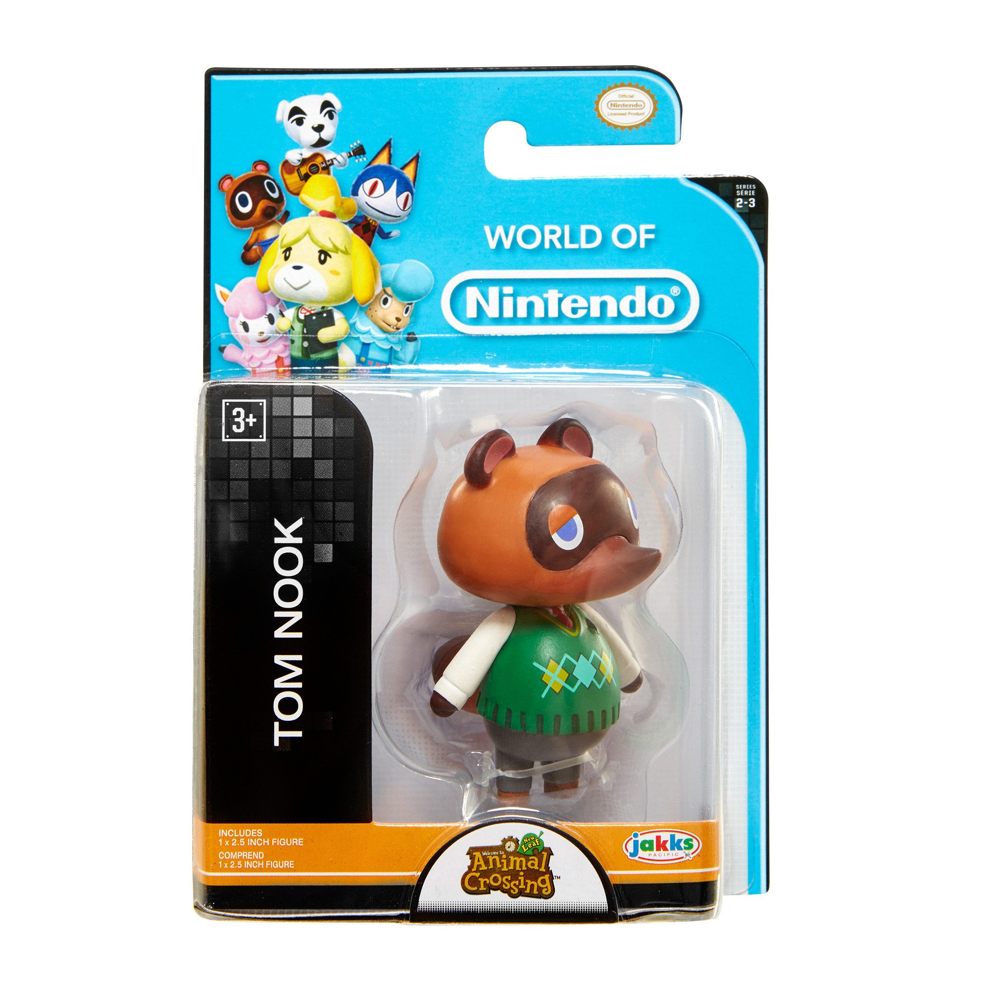 Jakks Pacific Spielfigur Animal Crossing - Tom Nook Figur 6 cm (NEU & OVP)