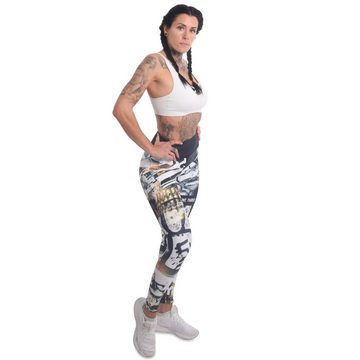 YAKUZA Leggings Shot mit mittelhohem Bund und integrierter Einschubtasche