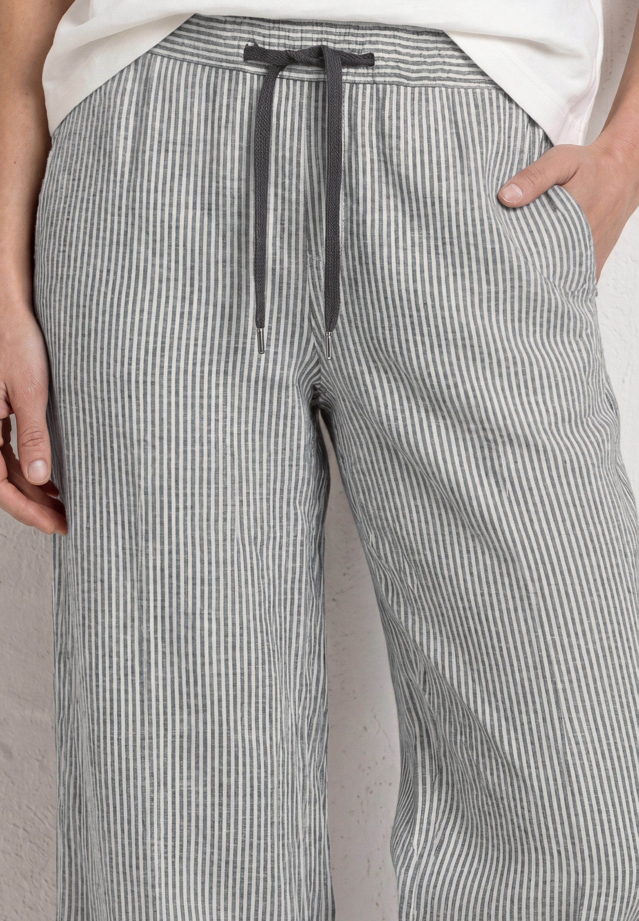 STREET ONE Culotte aus Leinen