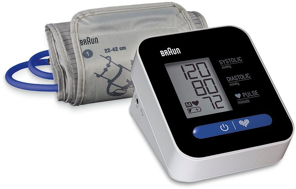 Braun Oberarm-Blutdruckmessgerät ExactFit™ 1 BUA5000V1,  Universal-Manschettengröße 22-42 cm online kaufen | OTTO
