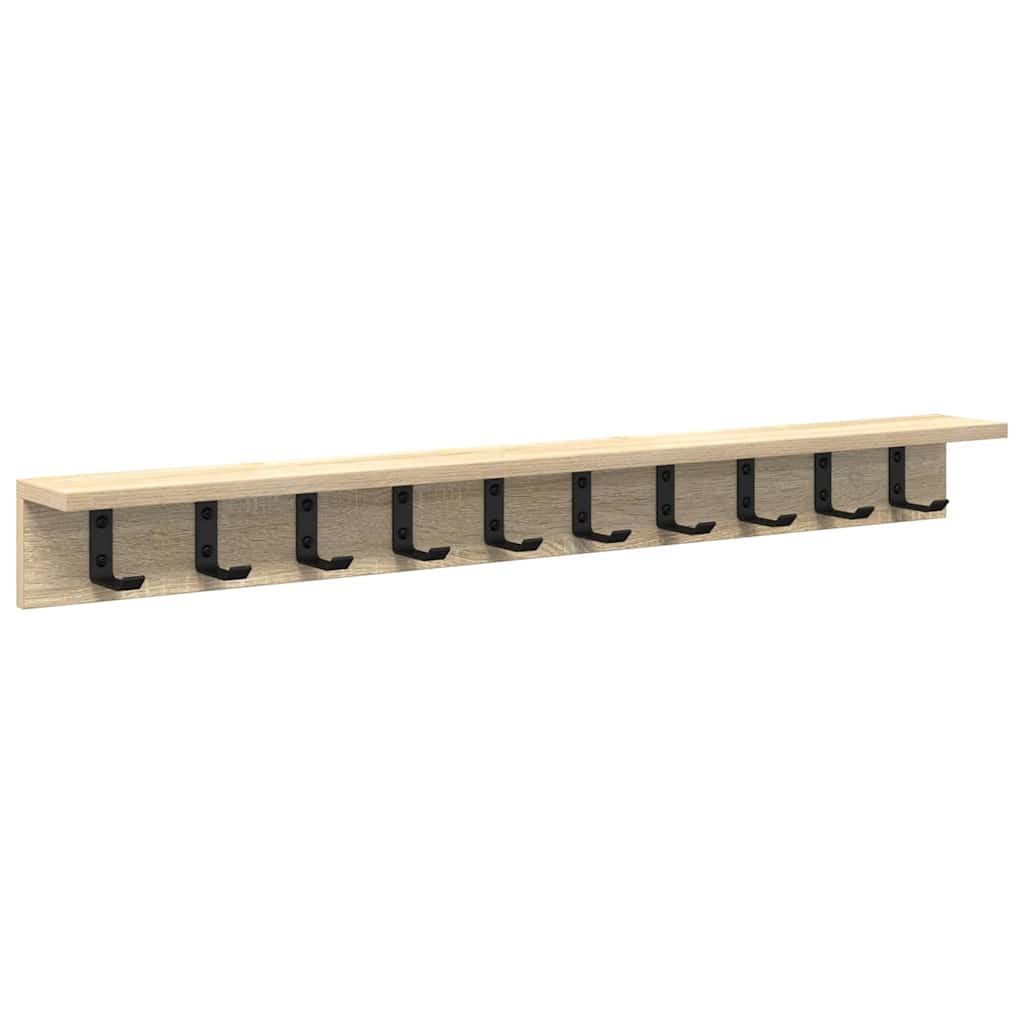 vidaXL Wandregal 100 x 10,5 x 10,5 cm Wandregal aus Holz 100x105 cm ideal für Flur und