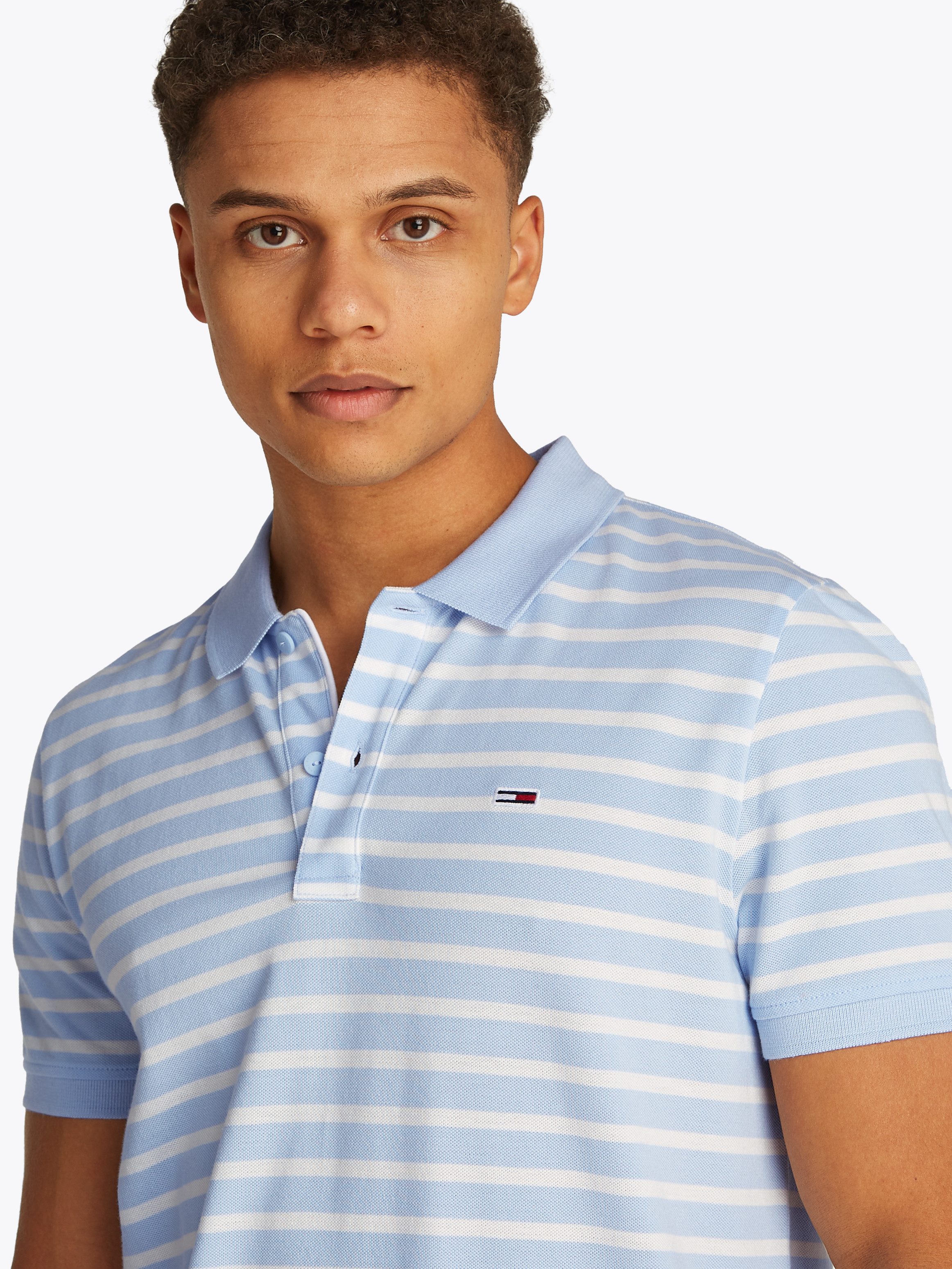 Tommy Jeans Poloshirt TJM SLIM PLACKET günstig online kaufen