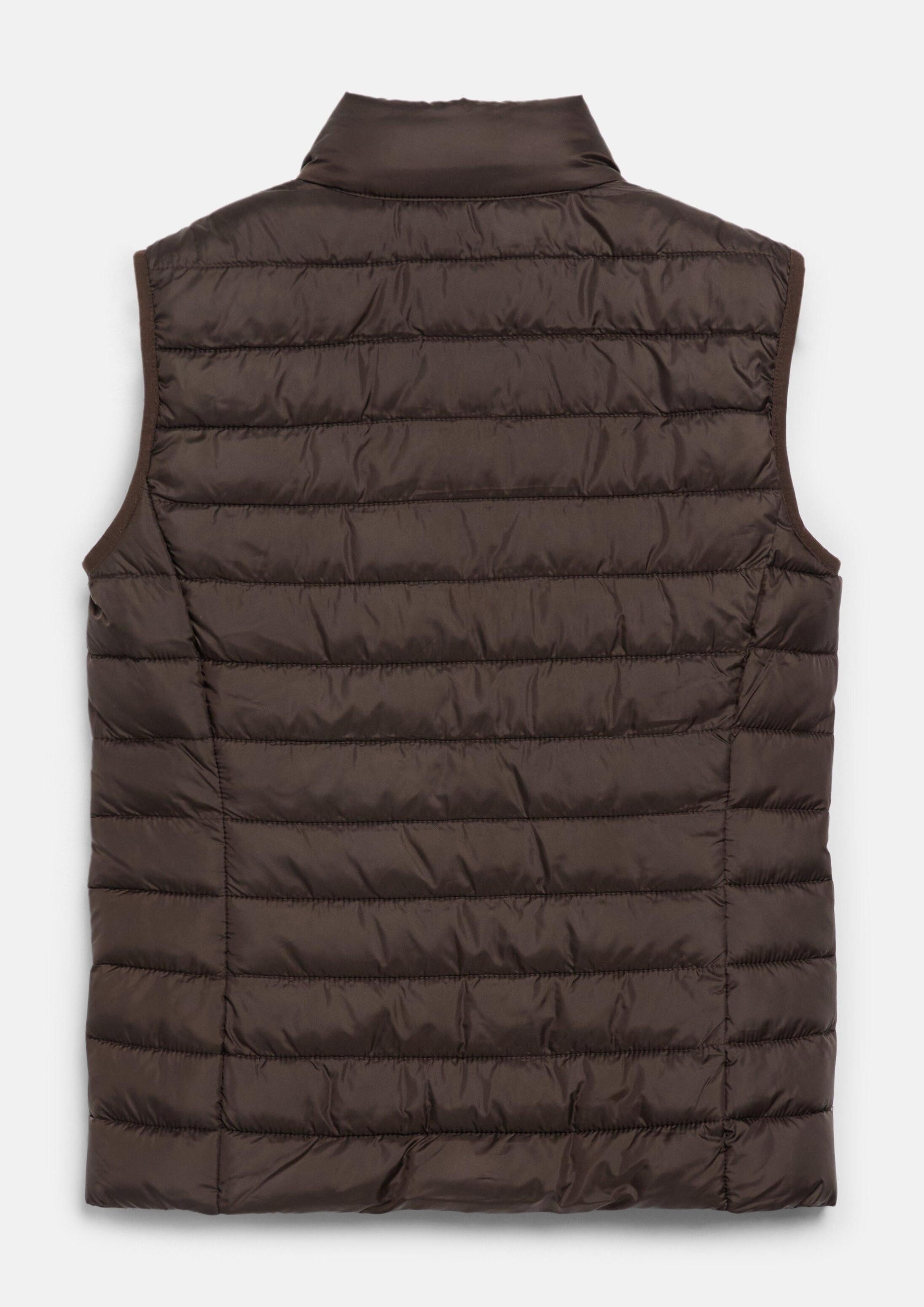 s.Oliver Outdoorjacke Outdoor-Weste Leichte Steppweste mit Packfunktion