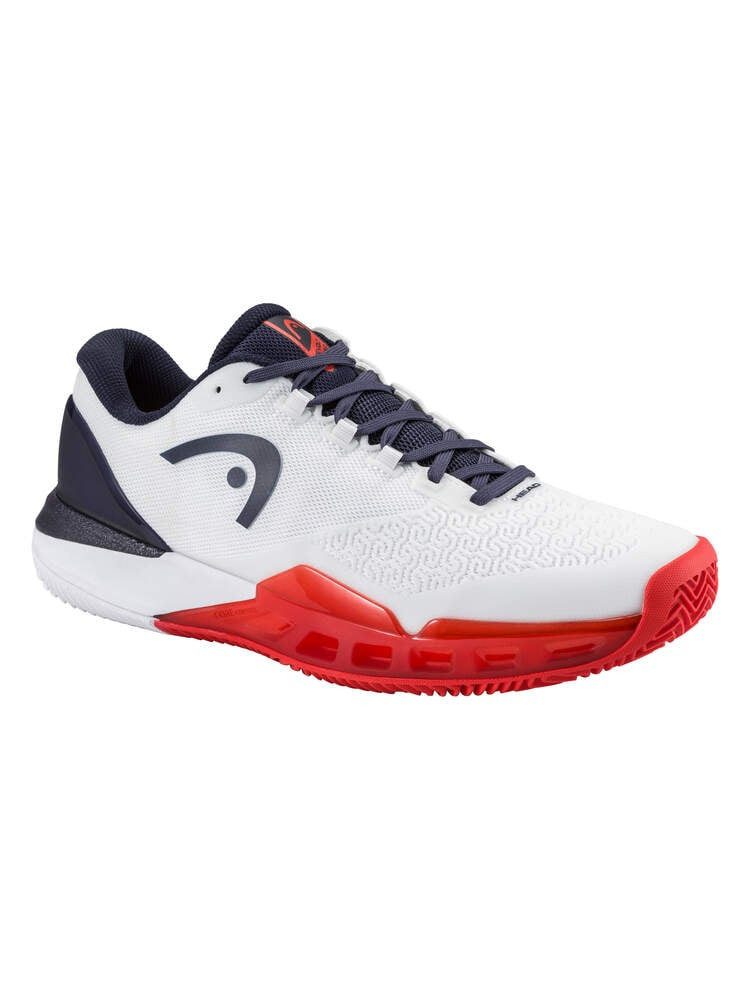 Head Revolt Pro 5.0 Clay/Sandplatz 2026 weiss/navyblau/rot Herren Tennisschuh