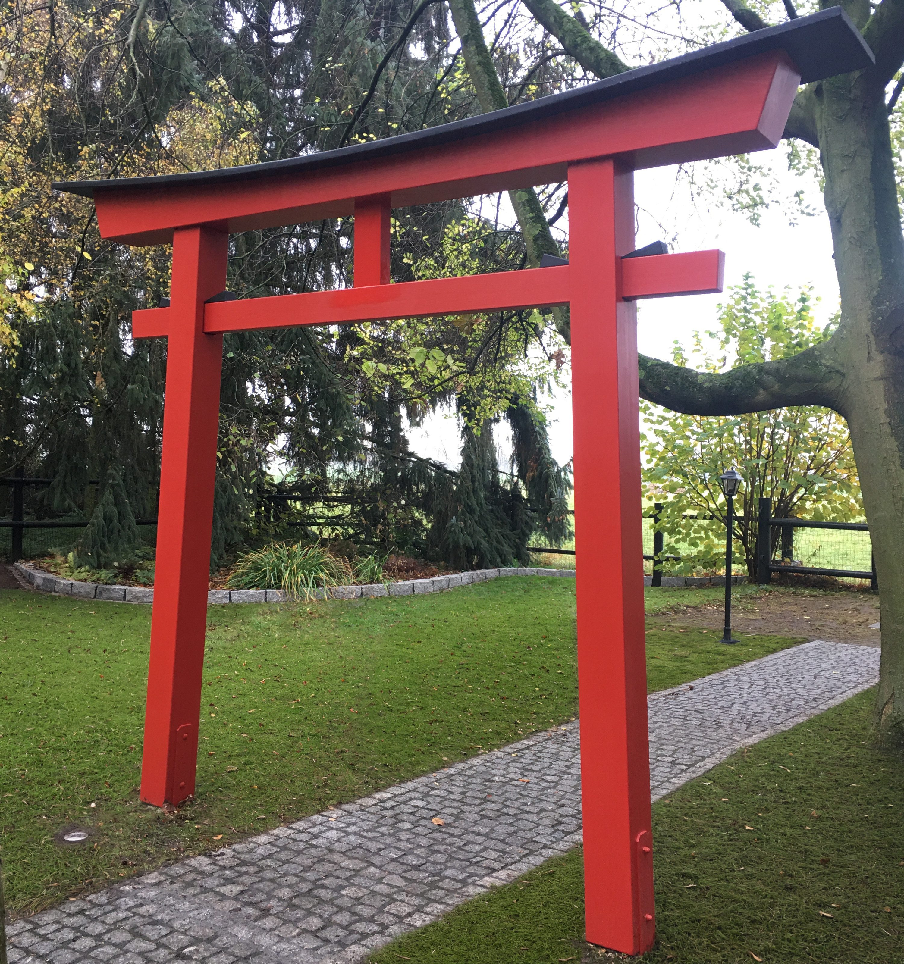 AAF Nommel Gartentor Torii Gate japanisch Japan Tor Garten Modell 07