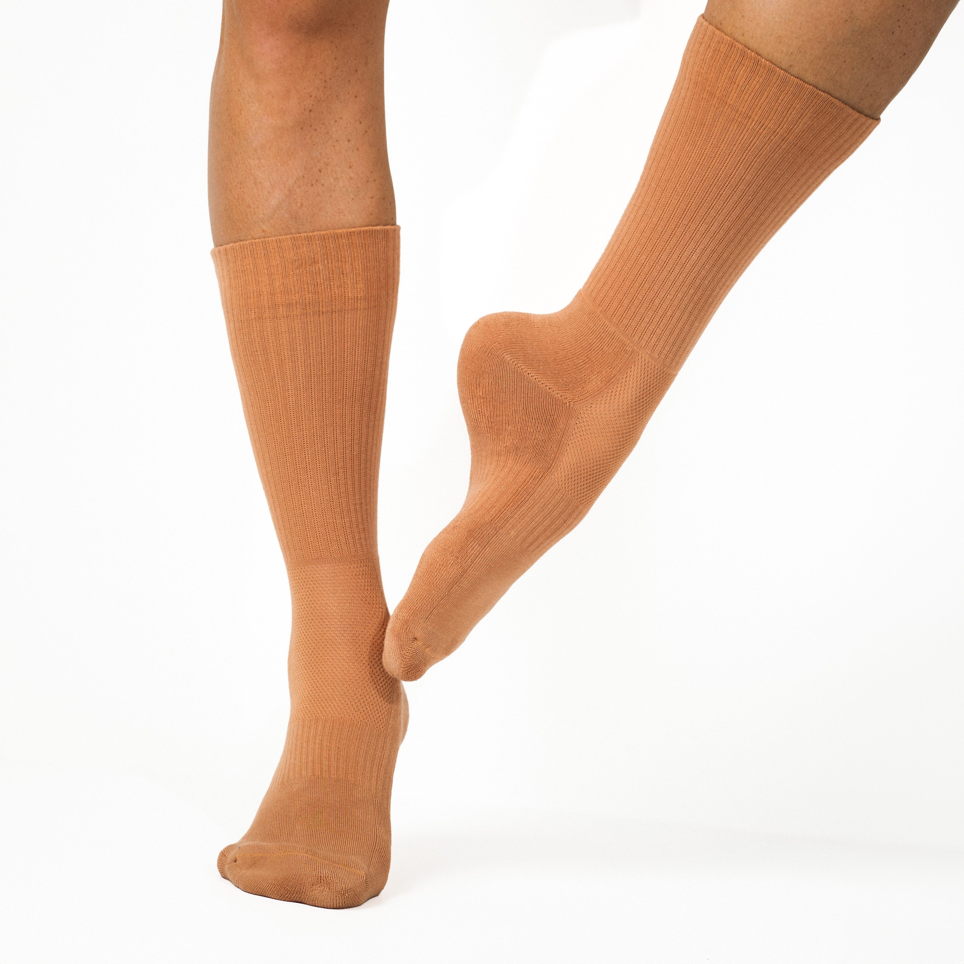 SAFERSOX Sportsocken Tanzsocken (Set, 3er Pack) Ohne Grip für saubere Drehungen, ohne sichtbares Logo