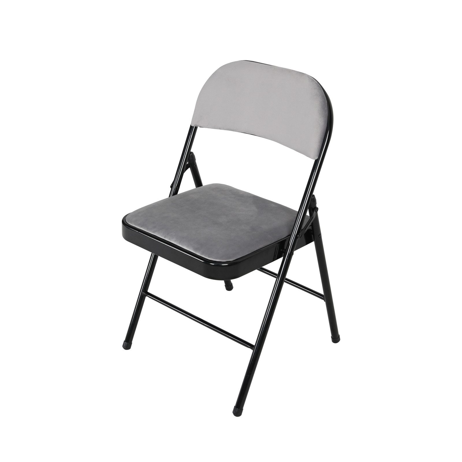 HTI-Living Klappstuhl Klappstuhl Wedigo Velvet Grau (Stück, 1 St), Gästestu günstig online kaufen