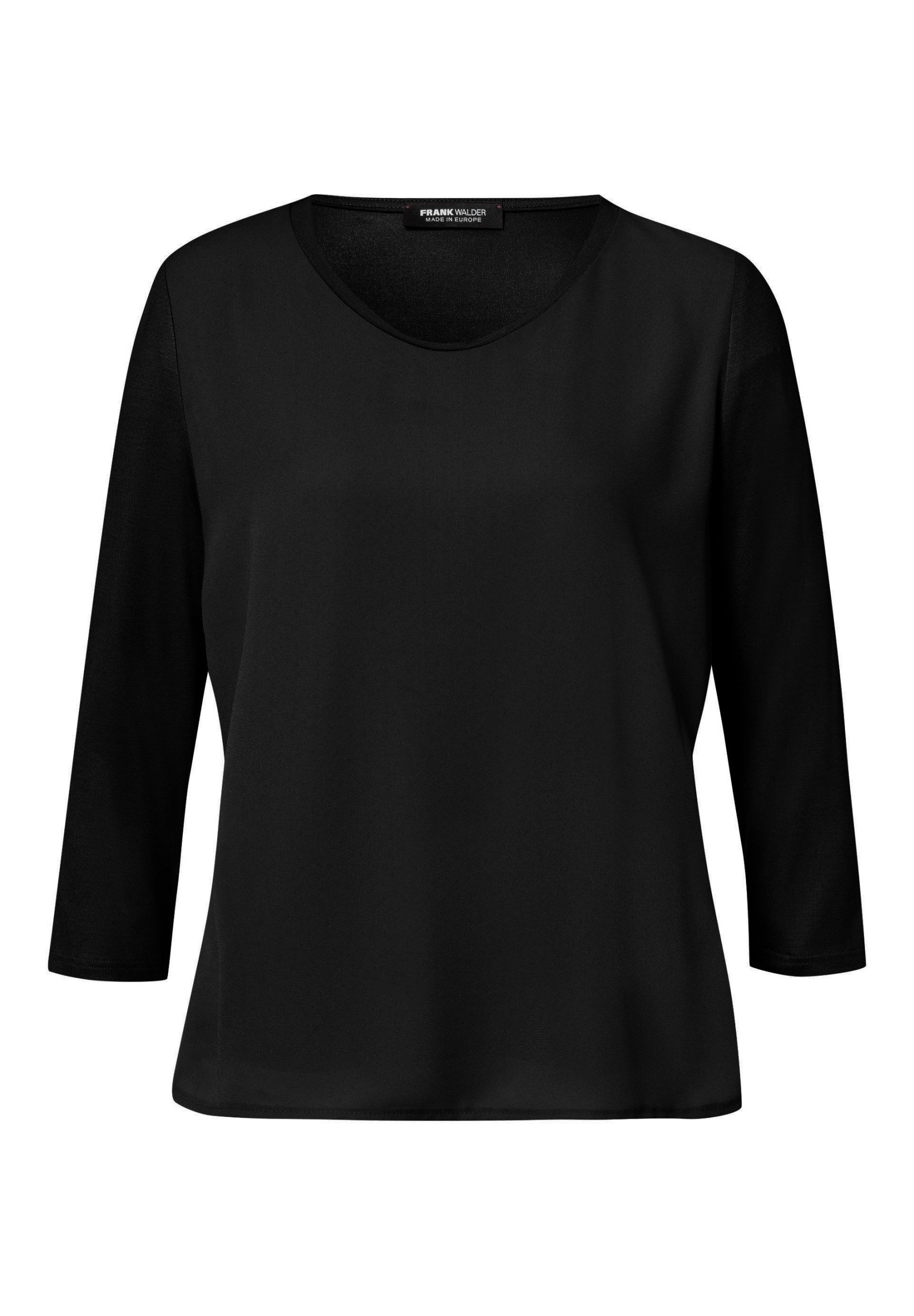 FRANK WALDER Langarmbluse - Langarmbluse - schlichtes Blusenshirt für Damen