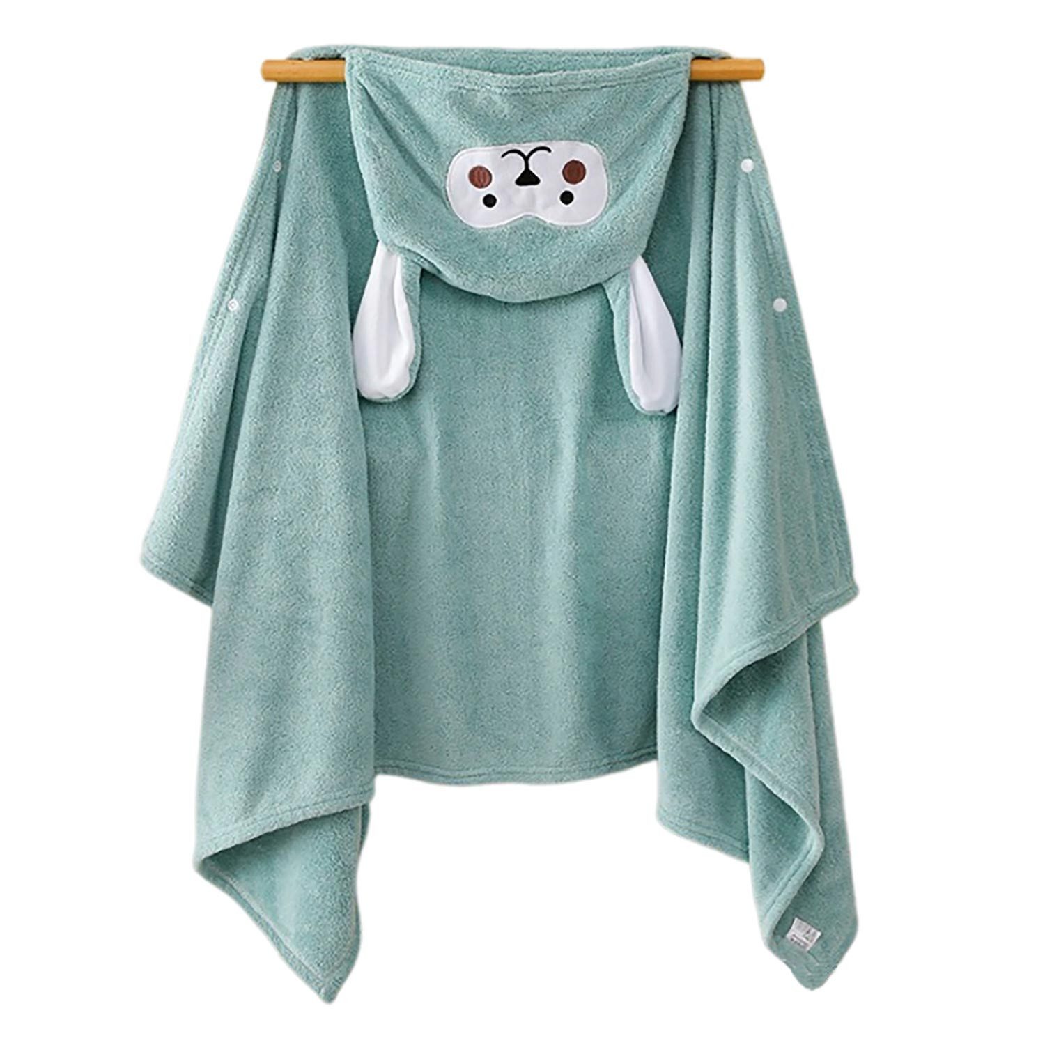 Kapuzenhandtuch Babyhandtuch mit Kapuze, Kinder Weiche Saugfähige Kapuzenhandtuch
